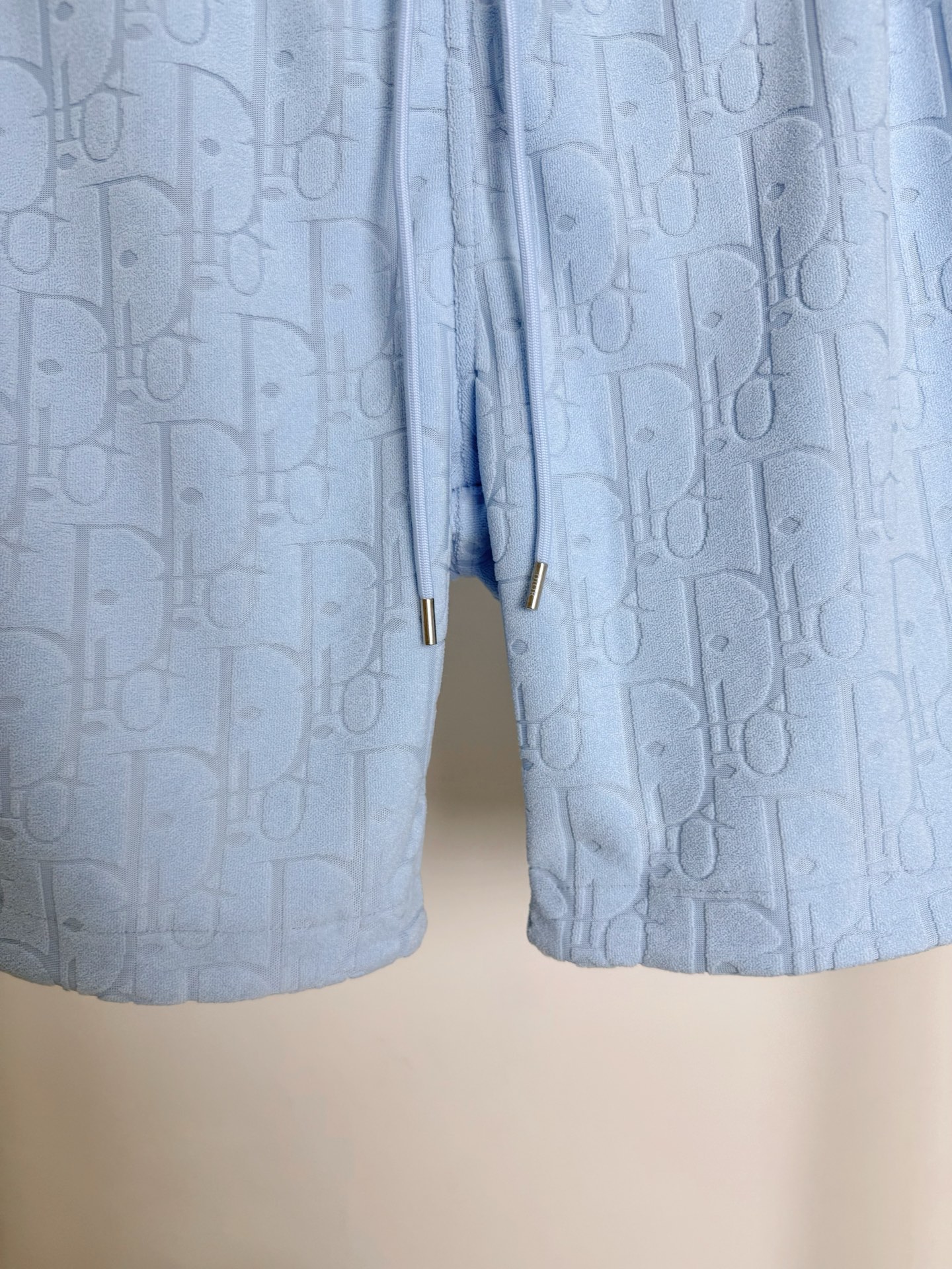 Dior DIOR 迪奥 25ss CD字母暗纹提花毛巾绒短裤
