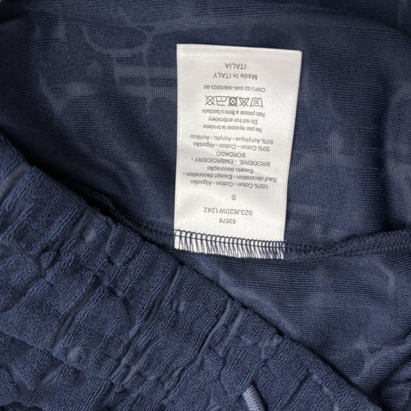 Dior DIOR 迪奥 25ss CD字母暗纹提花毛巾绒短裤