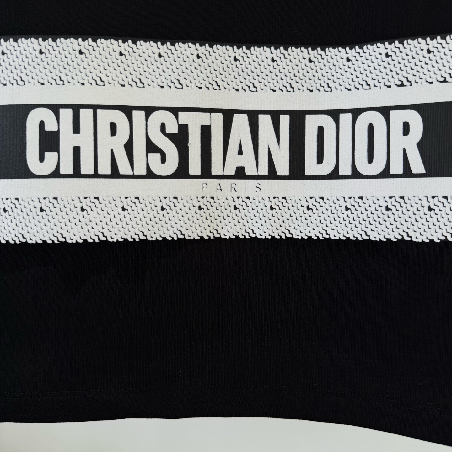 Dior dior迪奥 25ss贴布满印口袋+后背标识印花短袖t恤