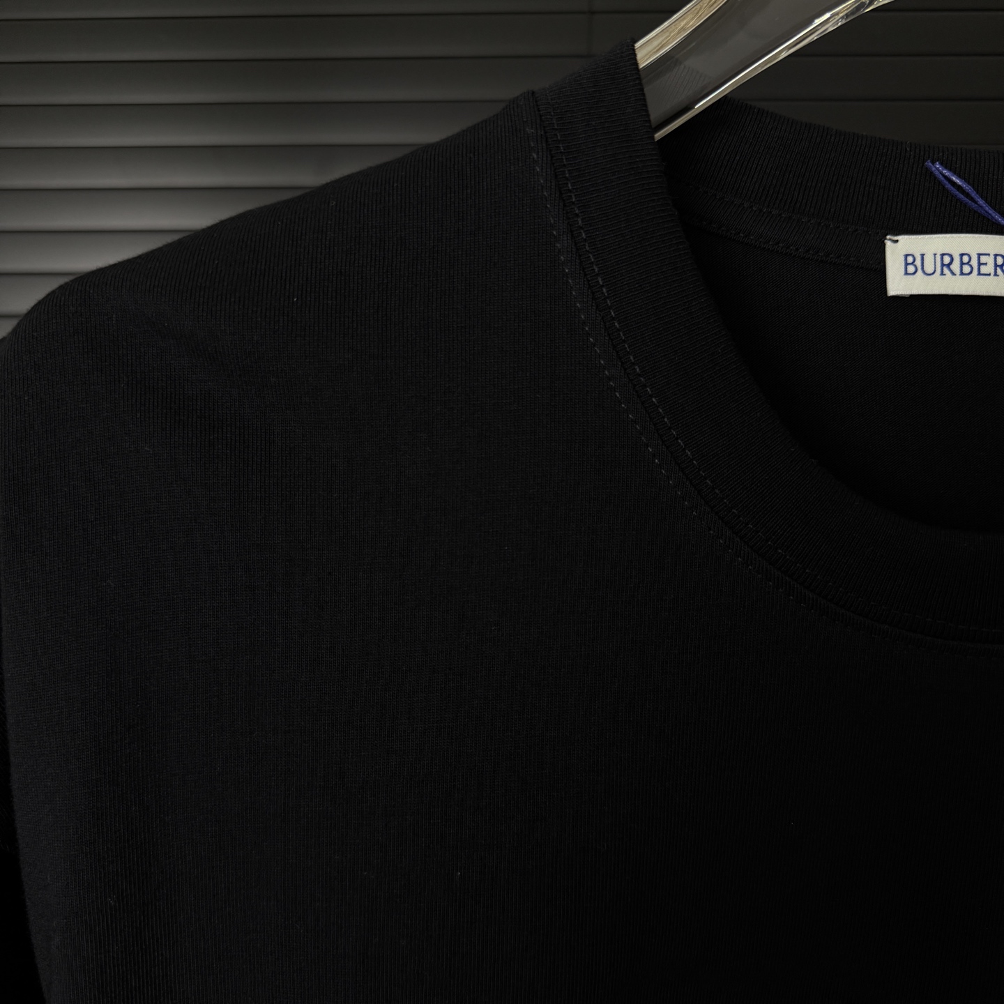 Burberry BURBERRY/巴宝莉 立体拼色胶印字母LOGO圆领短袖T恤