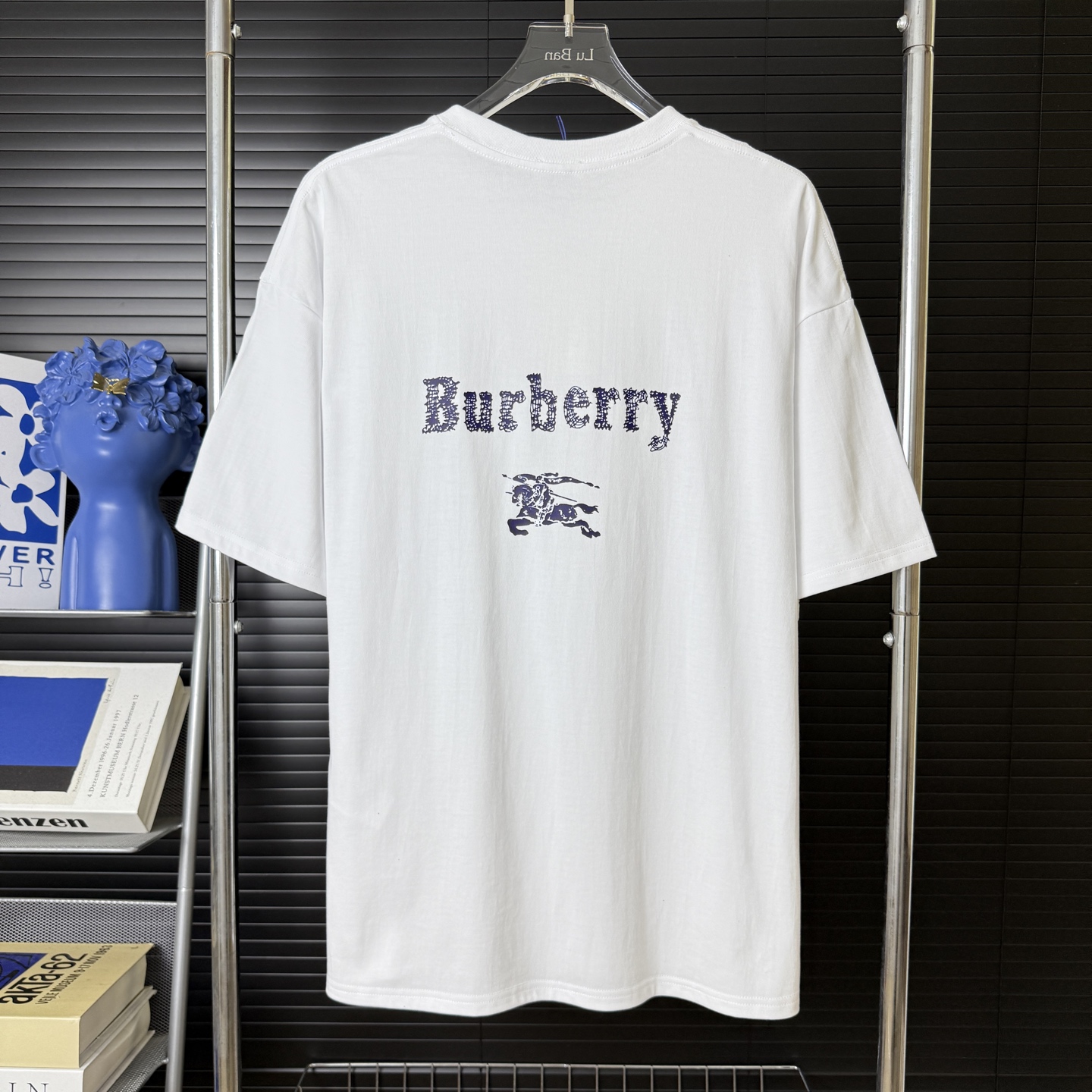 Burberry BURBERRY/巴宝莉 战马 字母LOGO圆领短袖T恤