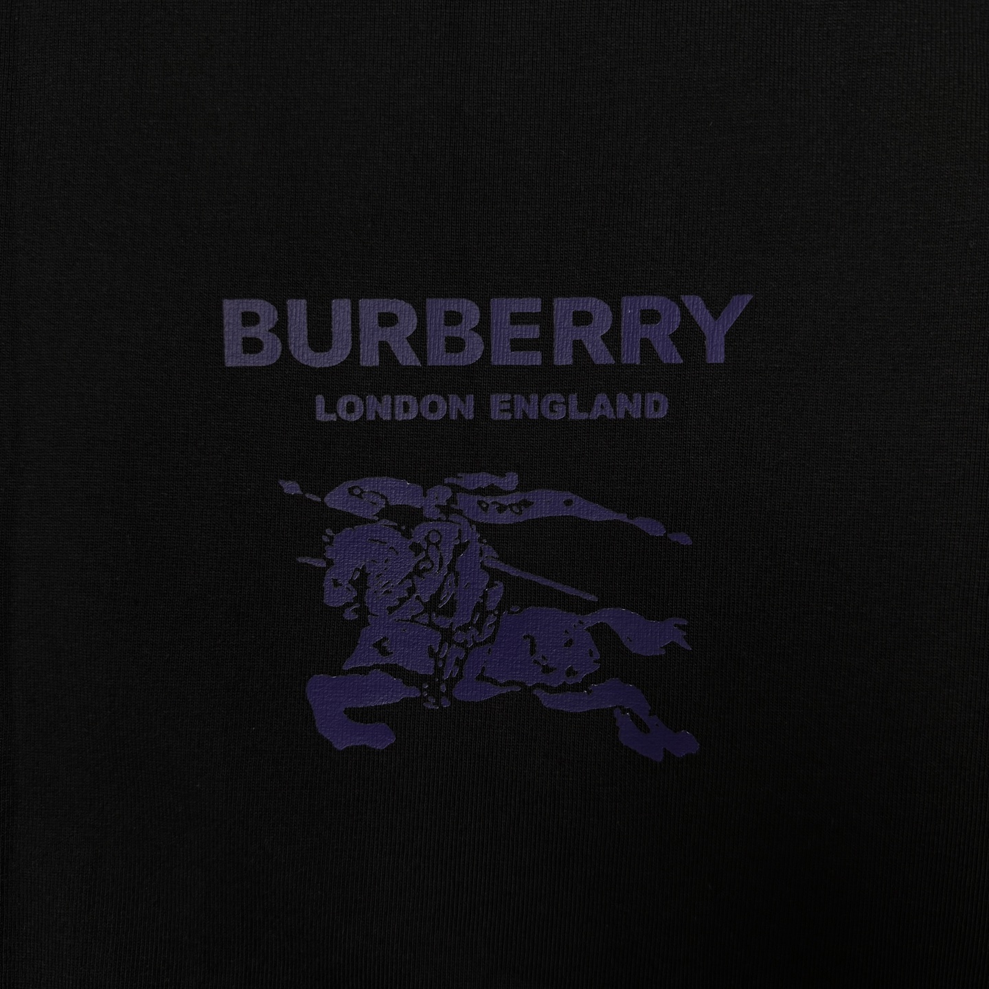 Burberry BURBERRY/巴宝莉 战马 字母LOGO圆领短袖T恤