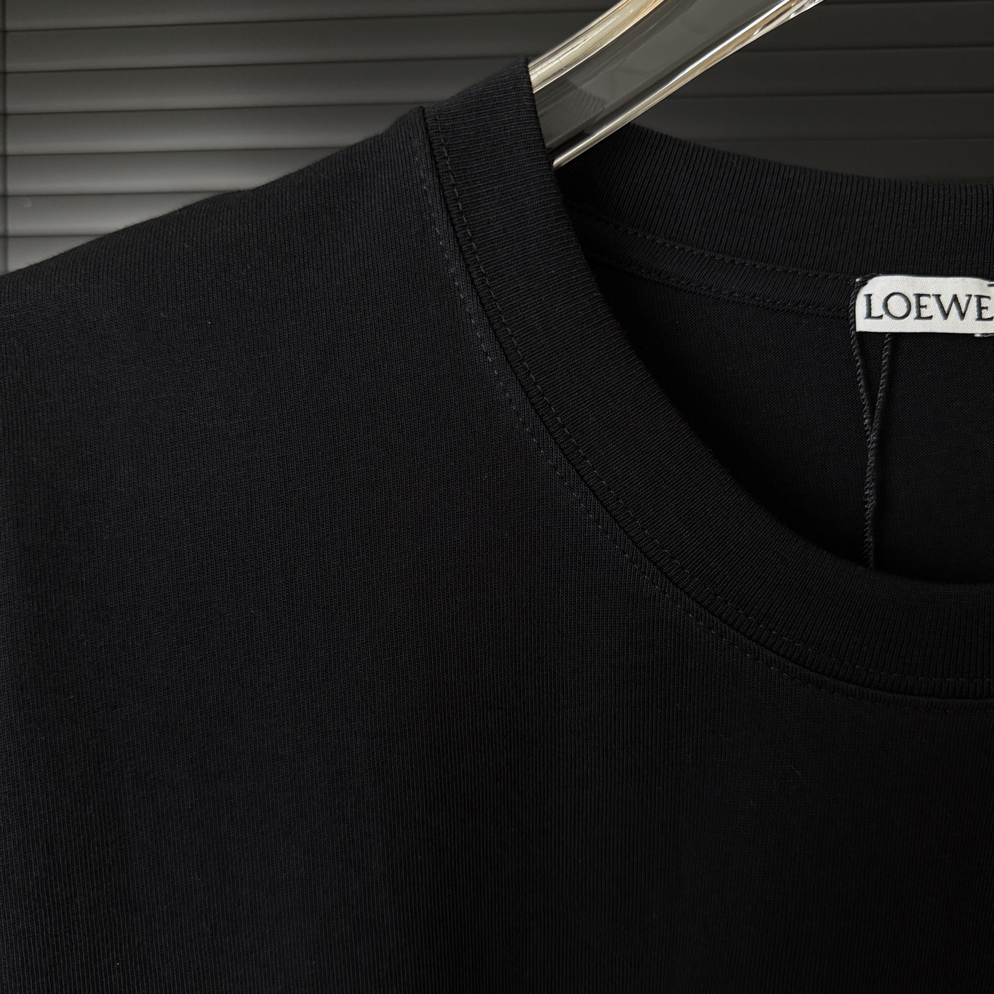 Loewe LOEWE/罗意威 异色硅胶字母LOGO圆领短袖T恤