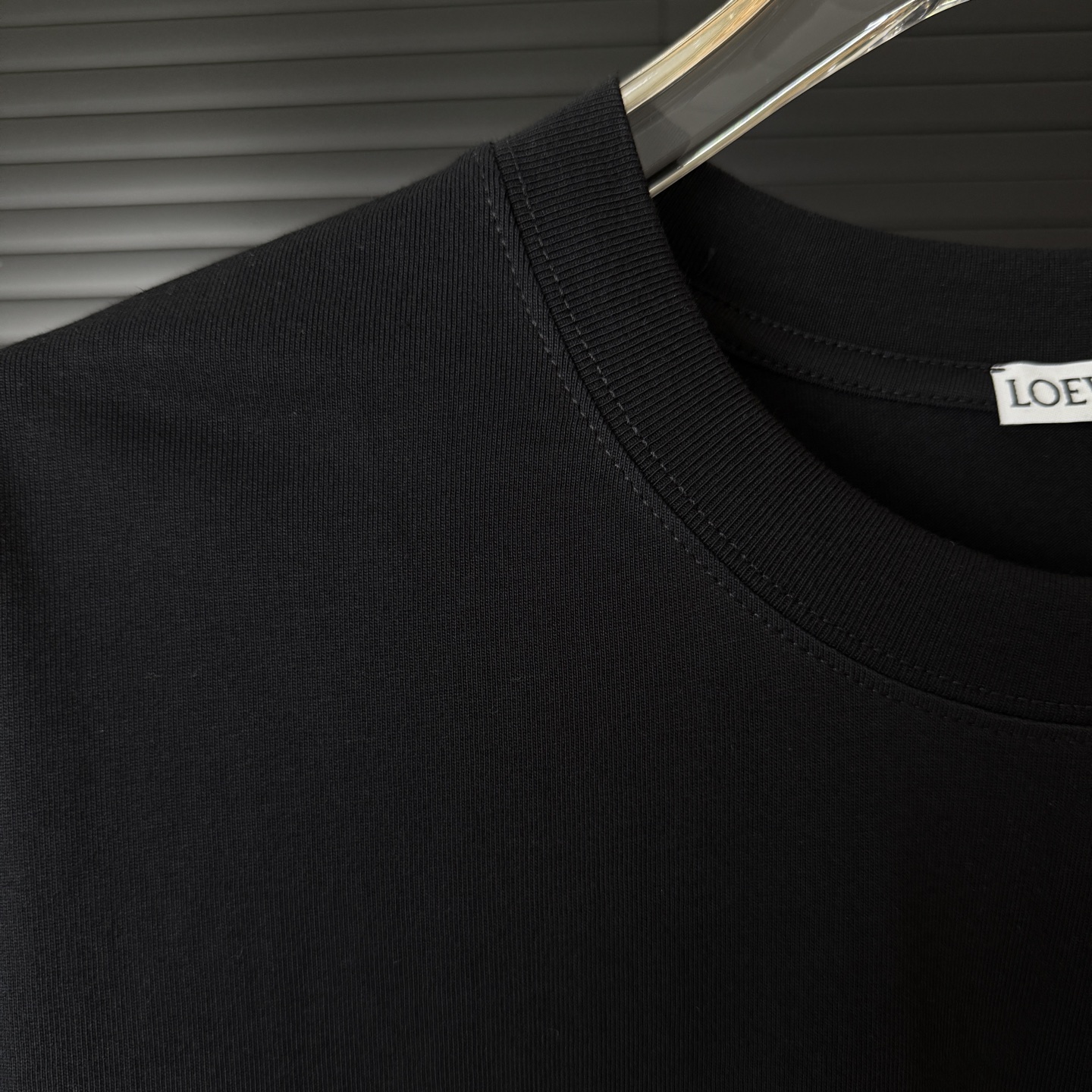 Loewe LOEWE/罗意威 立体渐变 字母LOGO圆领短袖T恤