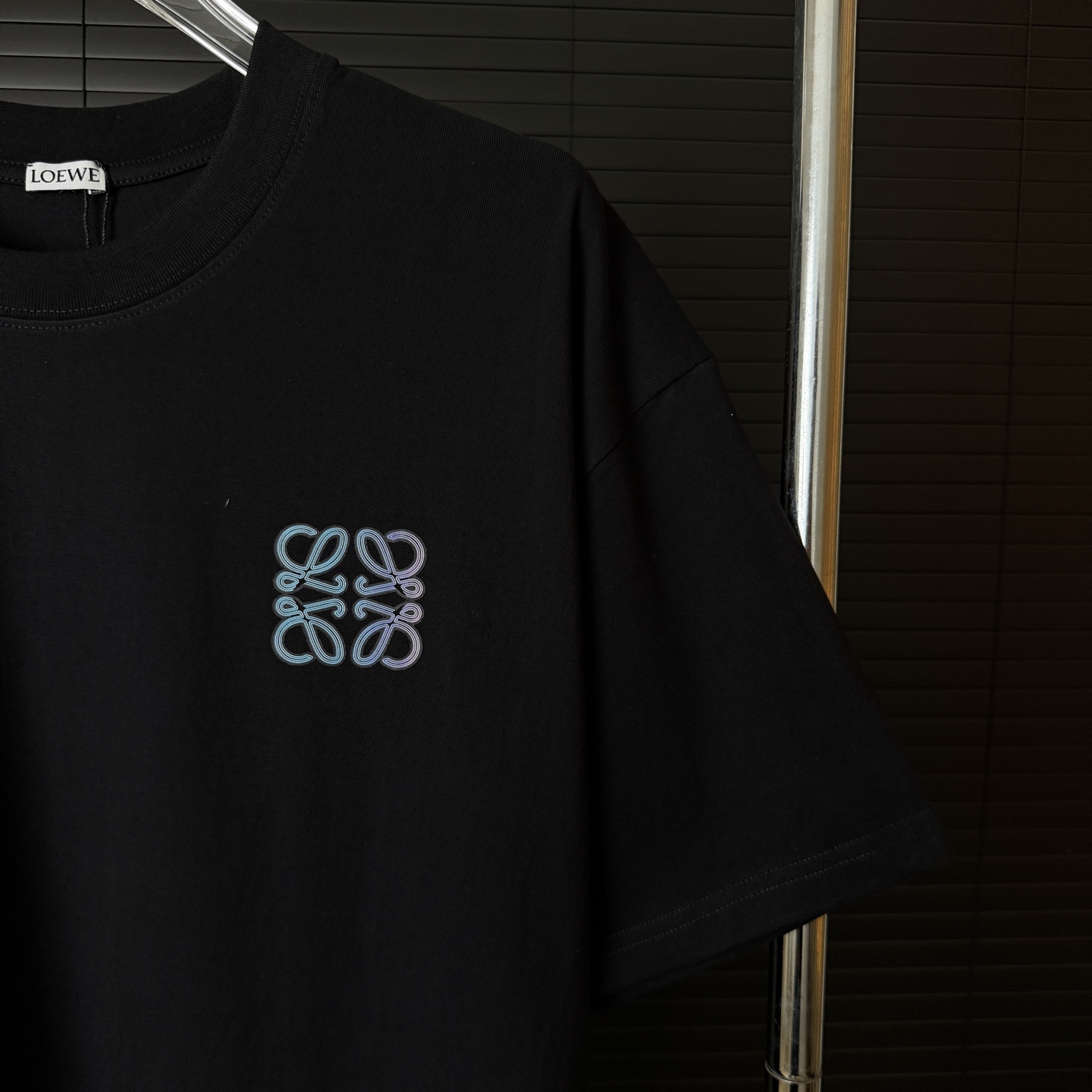 Loewe LOEWE/罗意威 立体渐变 字母LOGO圆领短袖T恤