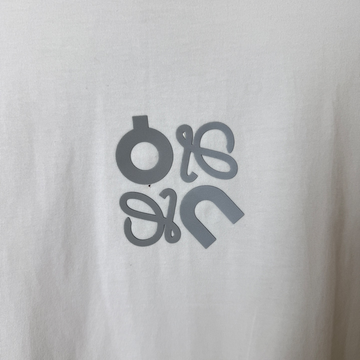 Loewe LOEWE/罗意威 联名反3M字母LOGO圆领短袖T恤