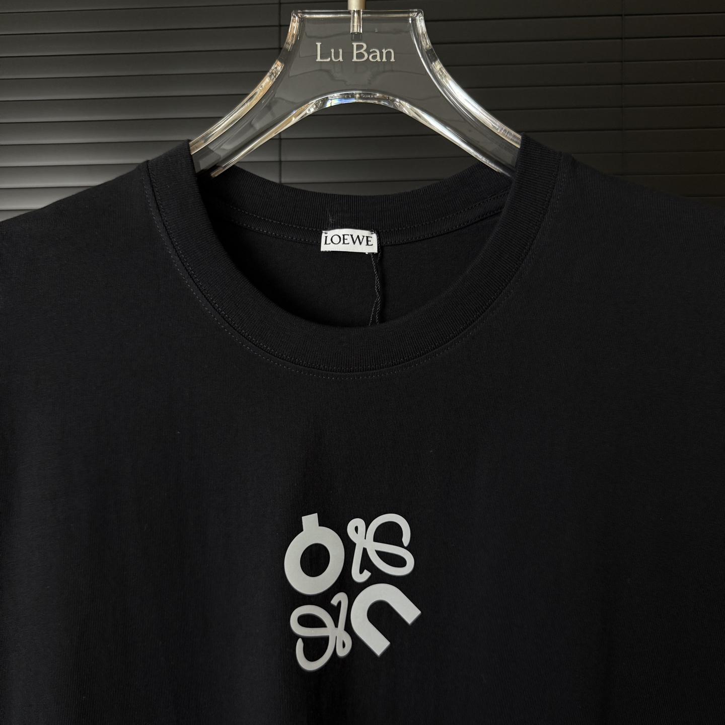 Loewe LOEWE/罗意威 联名反3M字母LOGO圆领短袖T恤