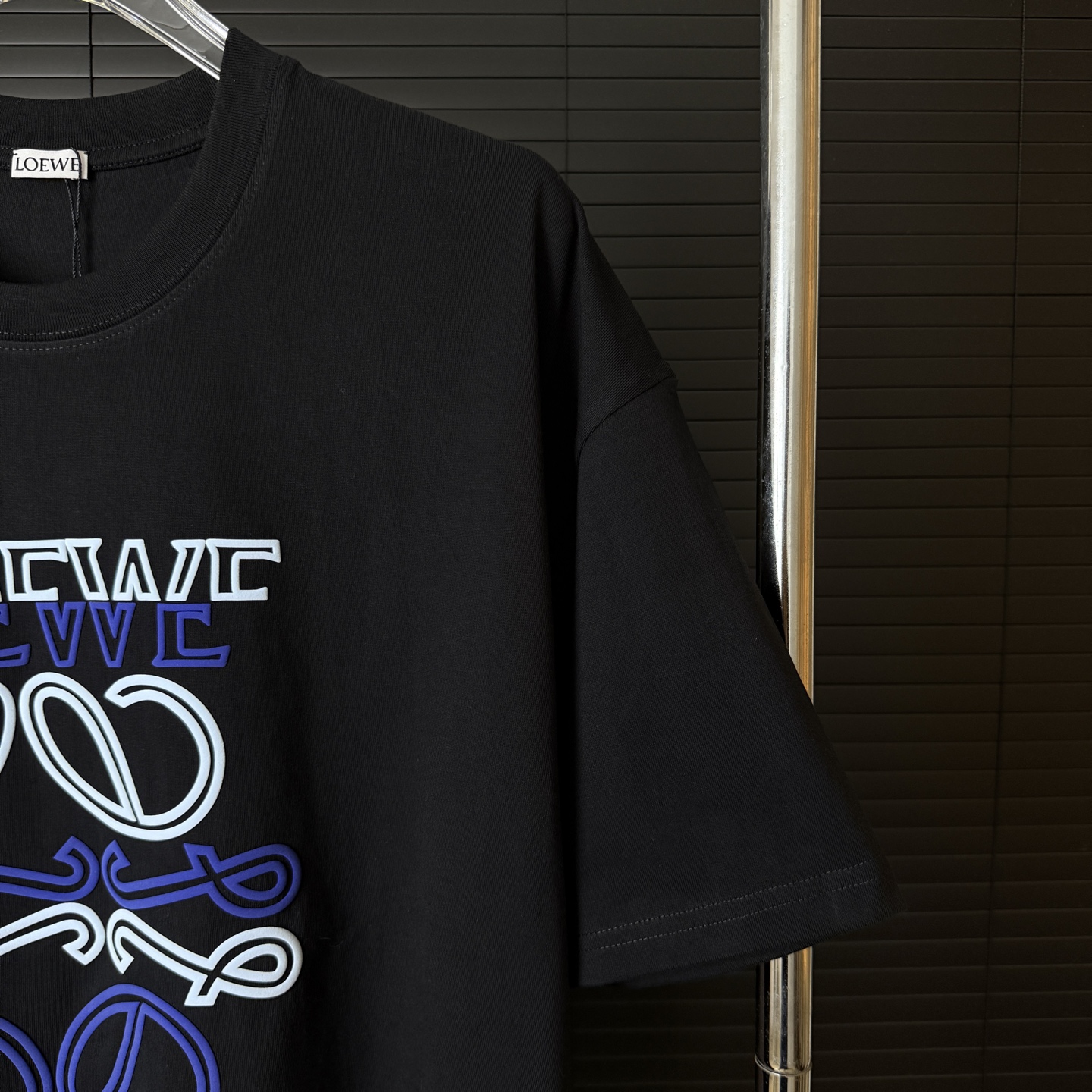 Loewe LOEWE/罗意威 双层 泡芙字母LOGO圆领短袖T恤