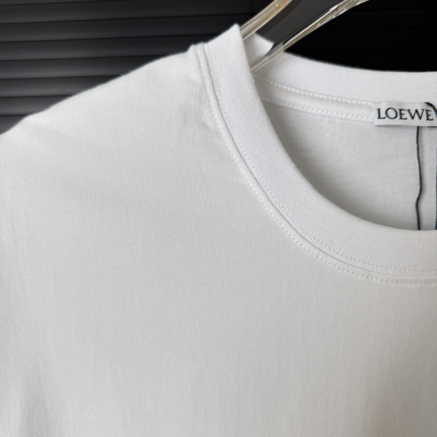 Loewe LOEWE/罗意威 彩色口袋字母LOGO圆领短袖T恤