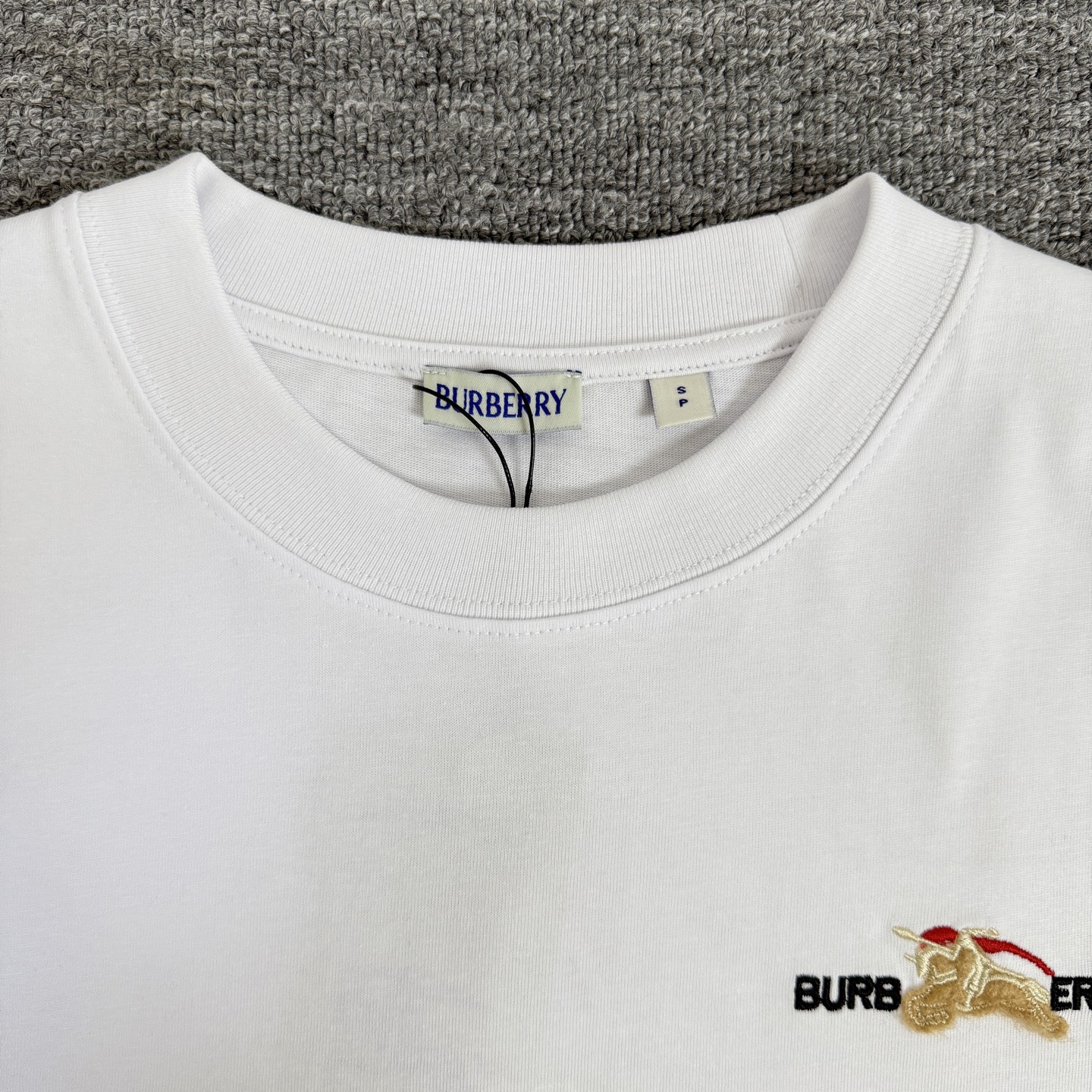 Burberry BURBERRY/巴宝莉 高品质320克圆领短袖T恤