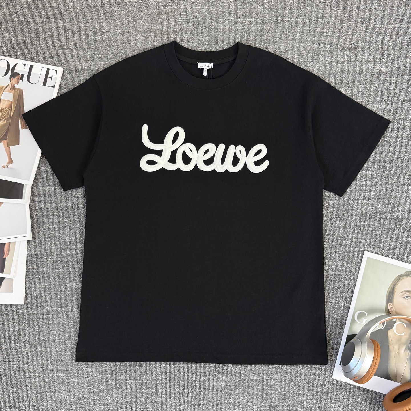 Loewe LOEWE/罗意威 高品质320克圆领短袖T恤