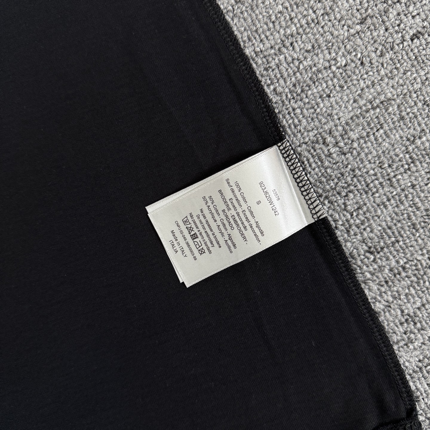 Dior DIOR/迪奥 高品质320克圆领短袖T恤