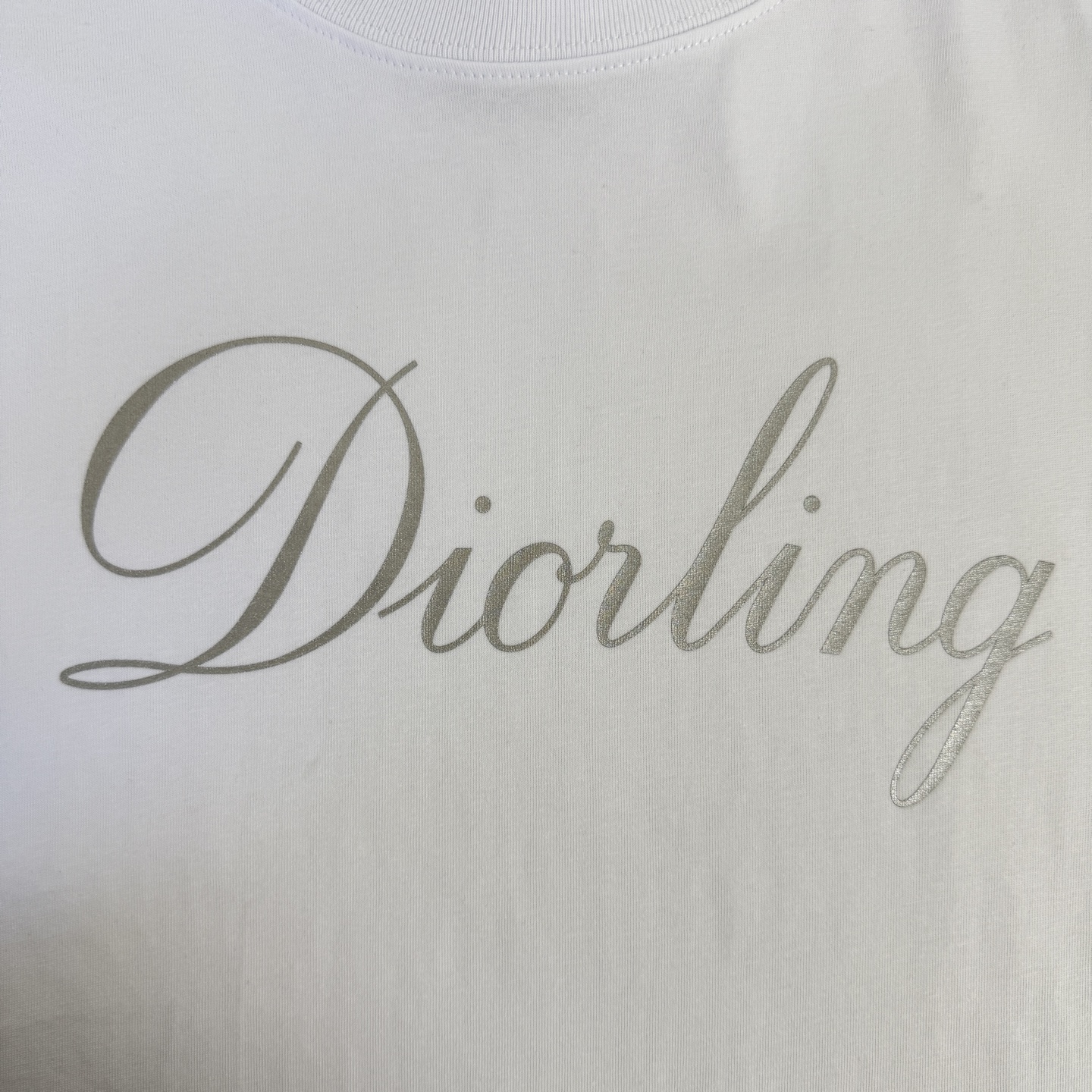 Dior DIOR/迪奥 高品质320克圆领短袖T恤