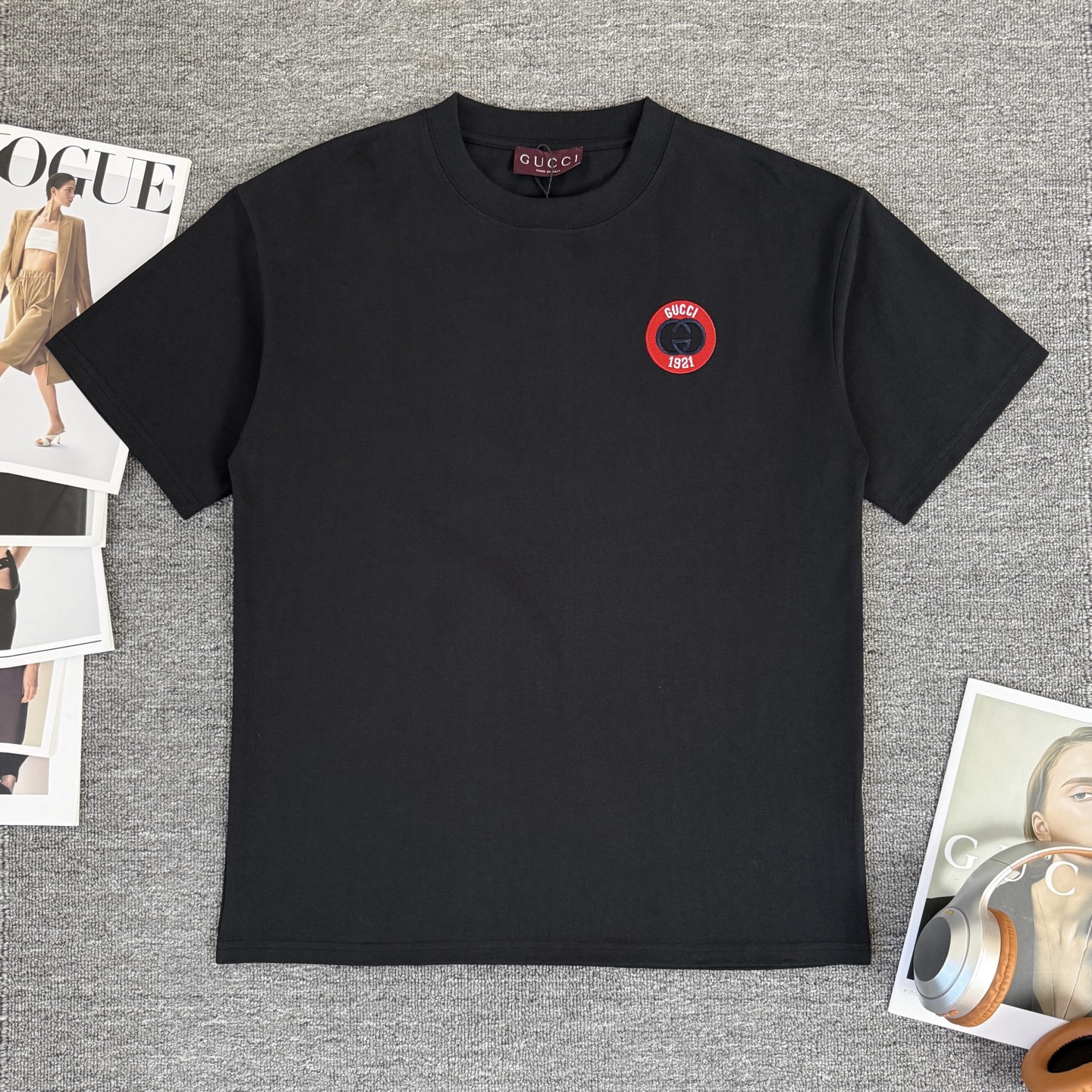 Gucci GUCCI/古驰 高品质320克圆领短袖T恤