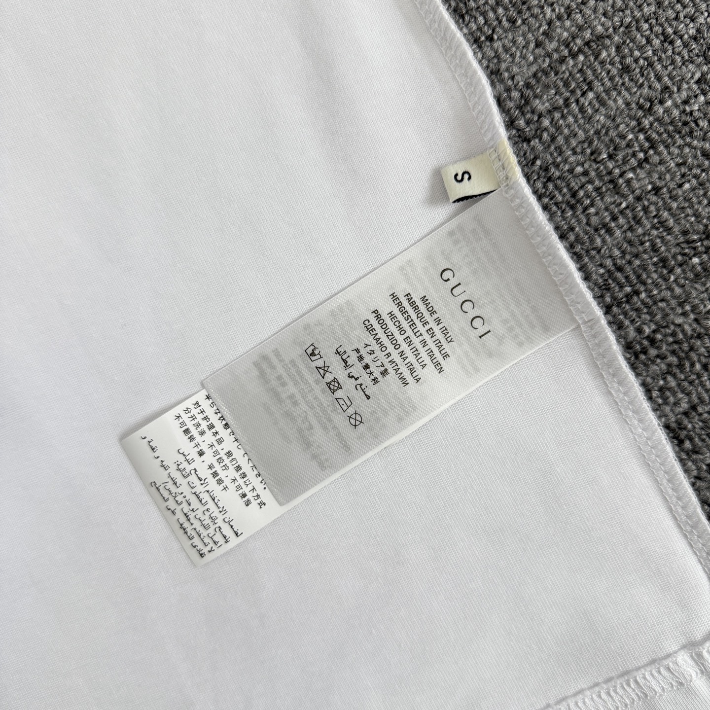 Gucci GUCCI/古驰 高品质320克圆领短袖T恤