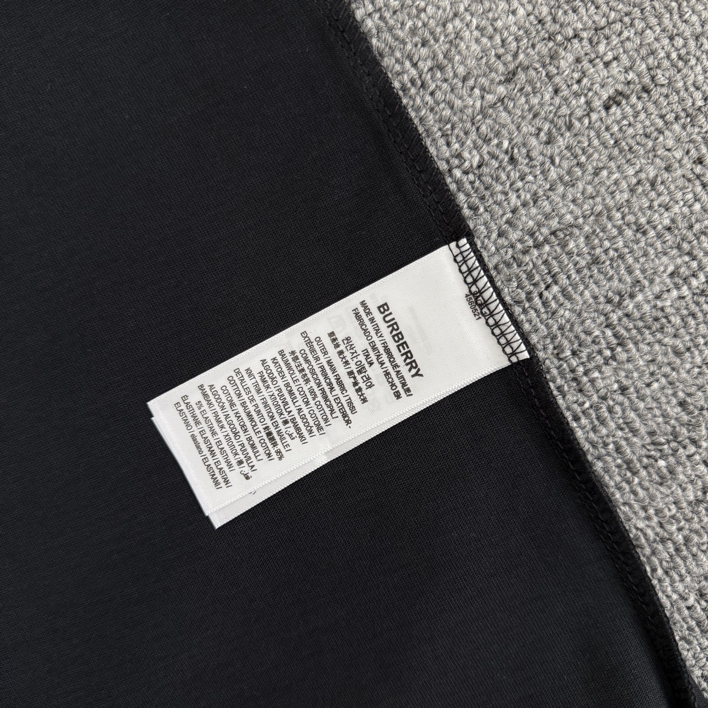 Burberry BURBERRY/巴宝莉 高品质320克圆领短袖T恤