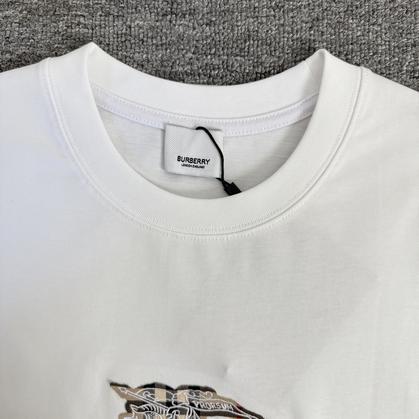 Burberry BURBERRY/巴宝莉 高品质320克圆领短袖T恤