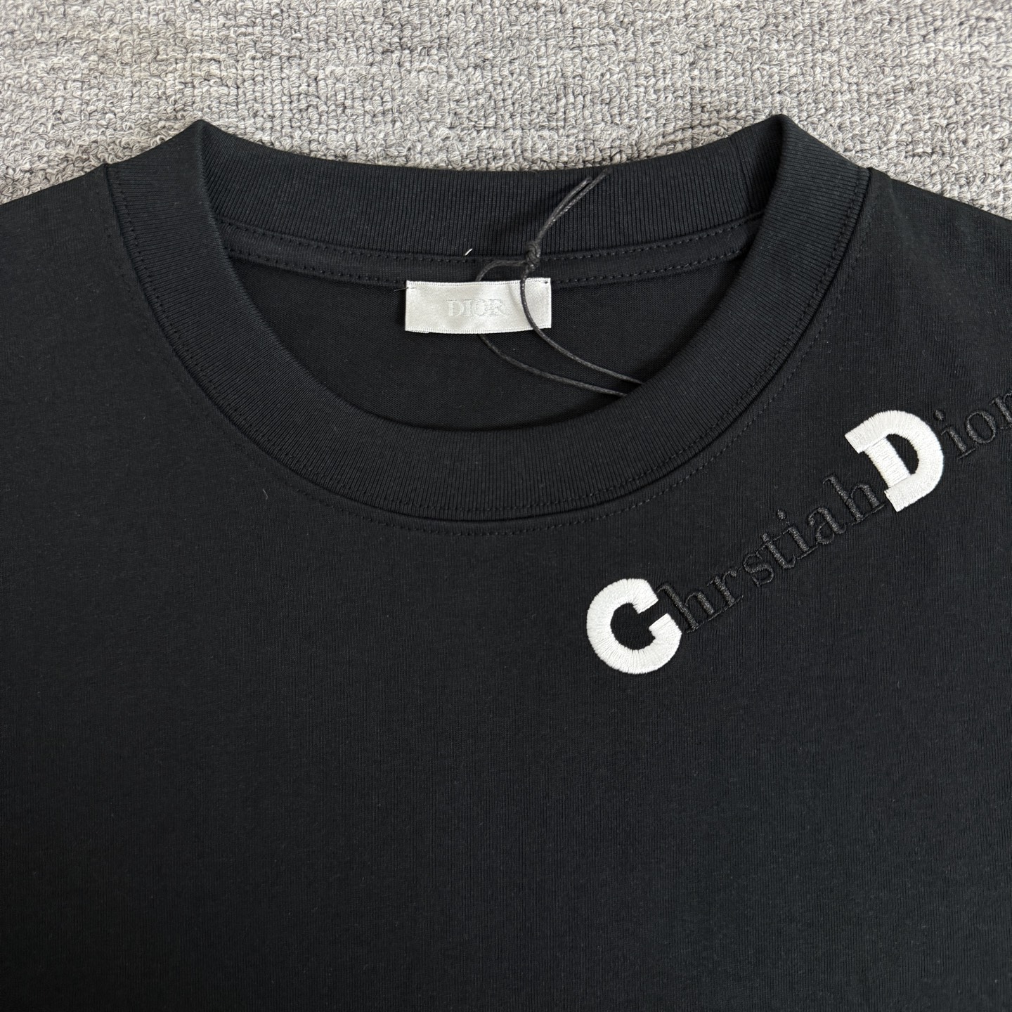 Dior DIOR/迪奥 高品质320克圆领短袖T恤