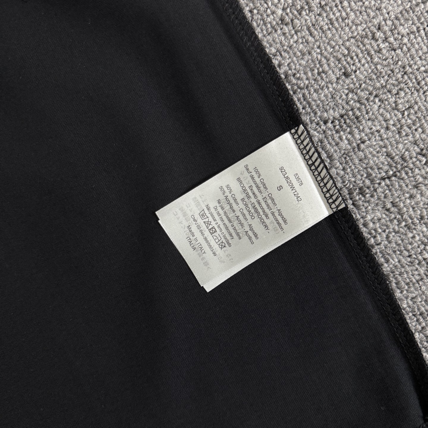 Dior DIOR/迪奥 高品质320克圆领短袖T恤
