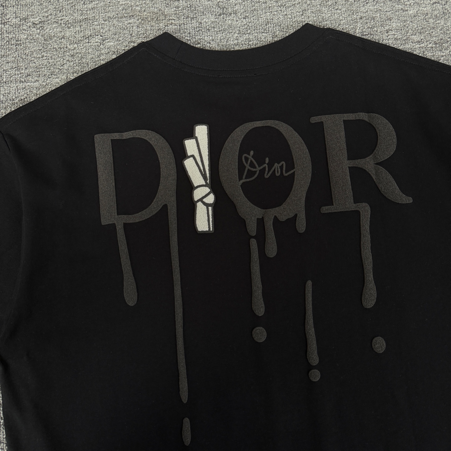 Dior DIOR/迪奥 高品质320克圆领短袖T恤