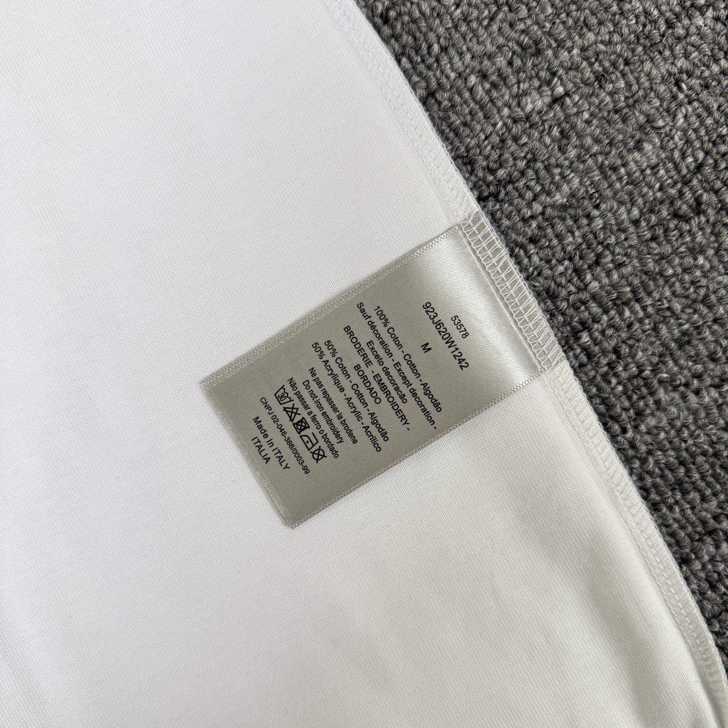 Dior DIOR/迪奥 高品质320克圆领短袖T恤