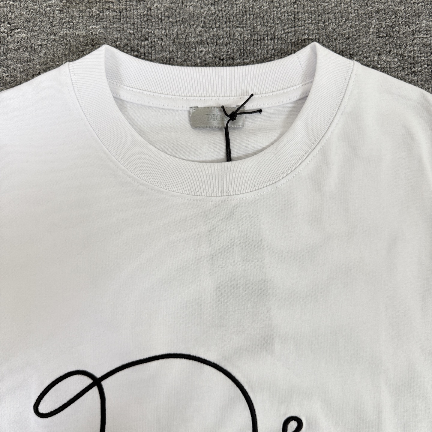 Dior DIOR/迪奥 高品质320克圆领短袖T恤