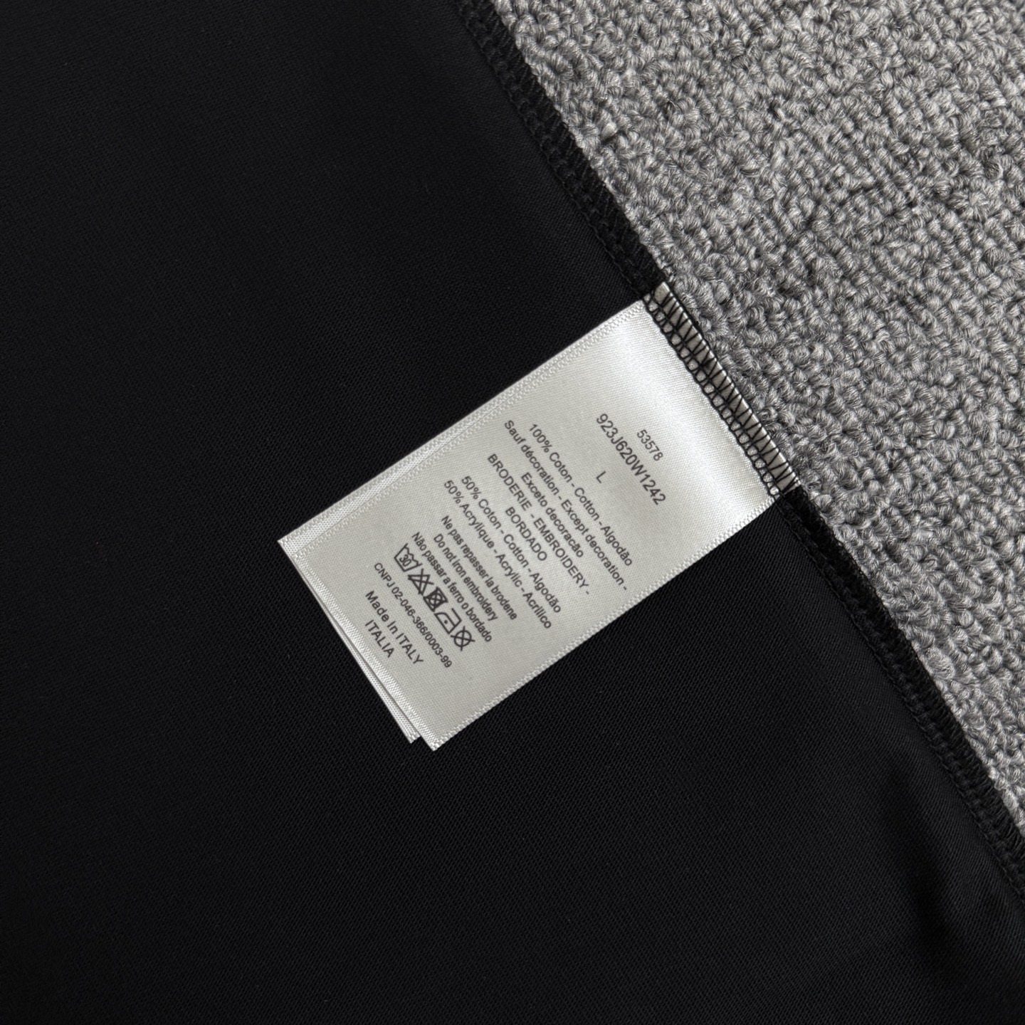Dior DIOR/迪奥 高品质320克圆领短袖T恤
