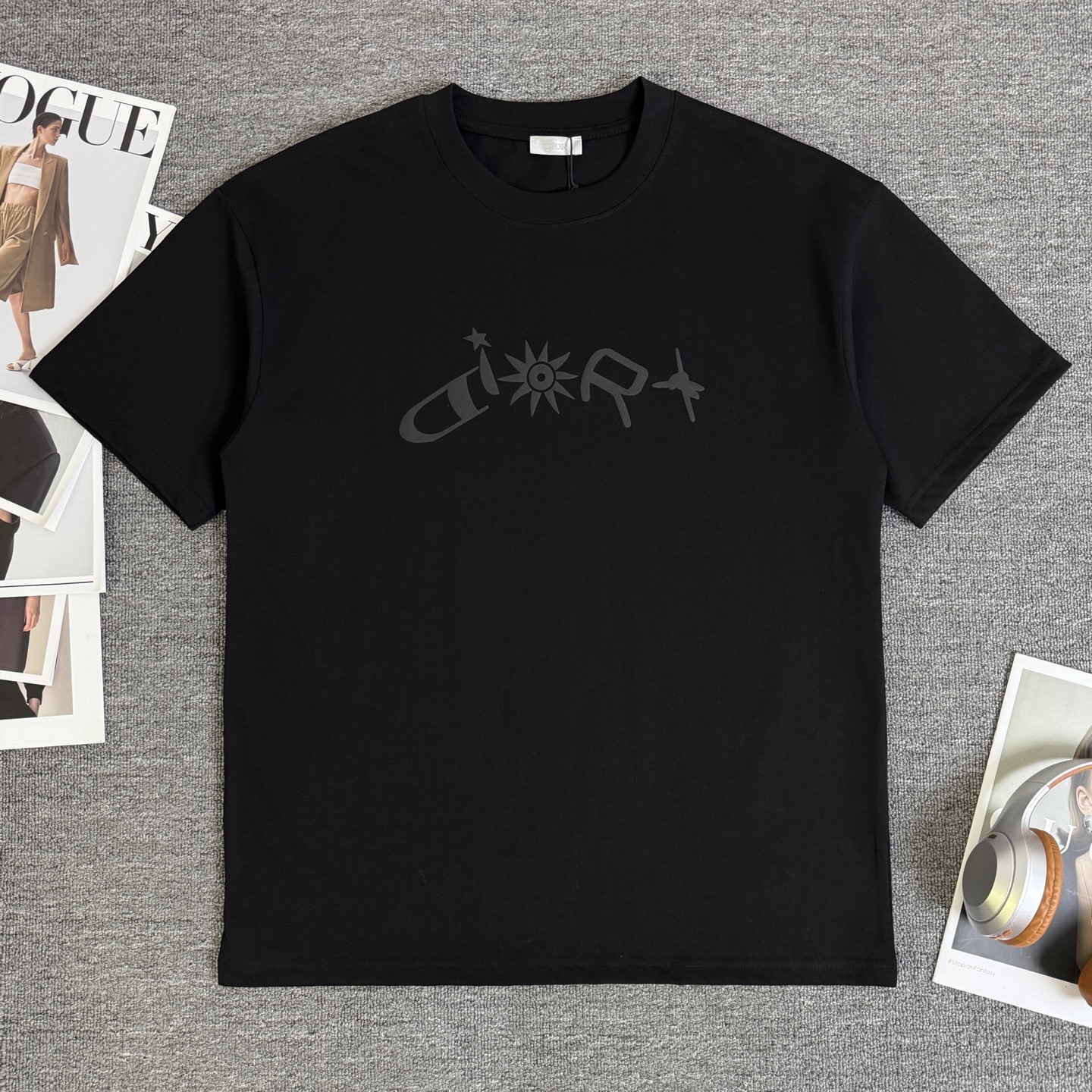 Dior DIOR/迪奥 高品质320克圆领短袖T恤