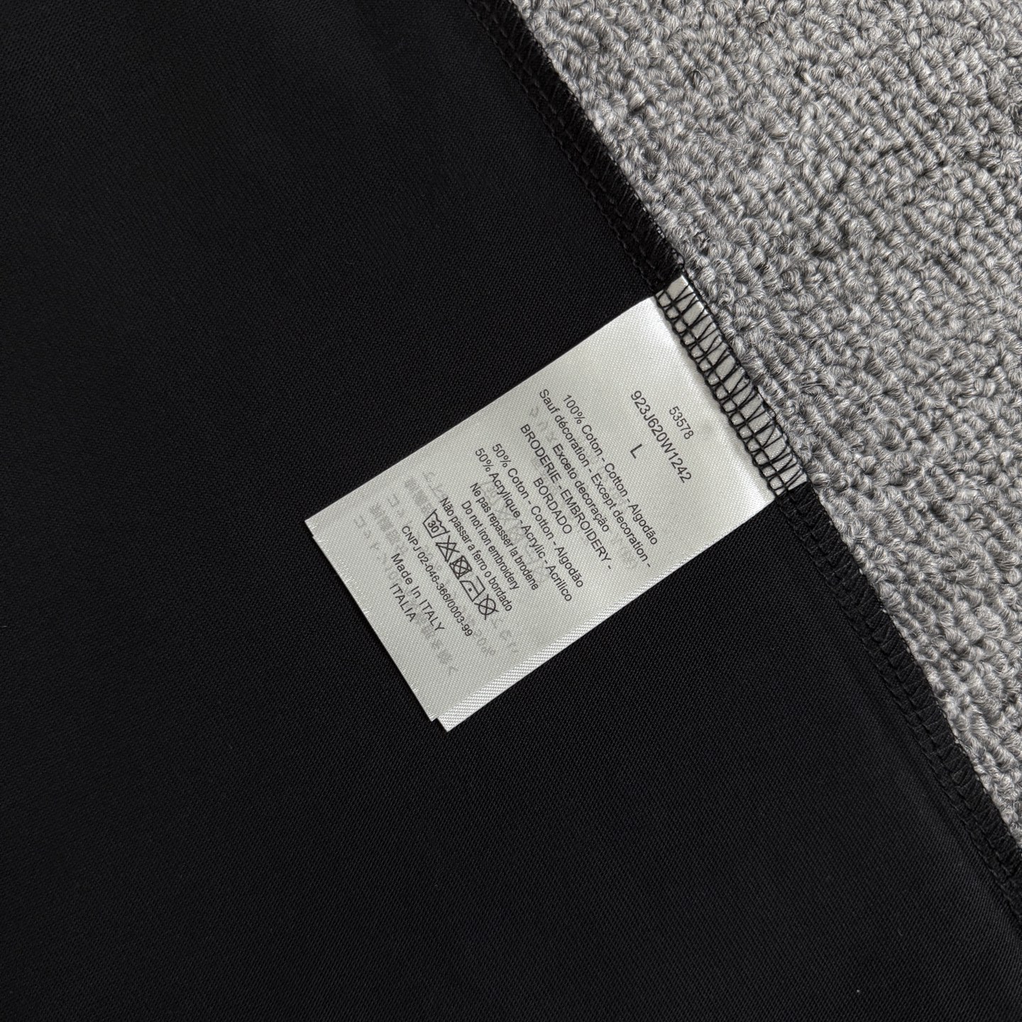 Dior DIOR/迪奥 高品质320克圆领短袖T恤