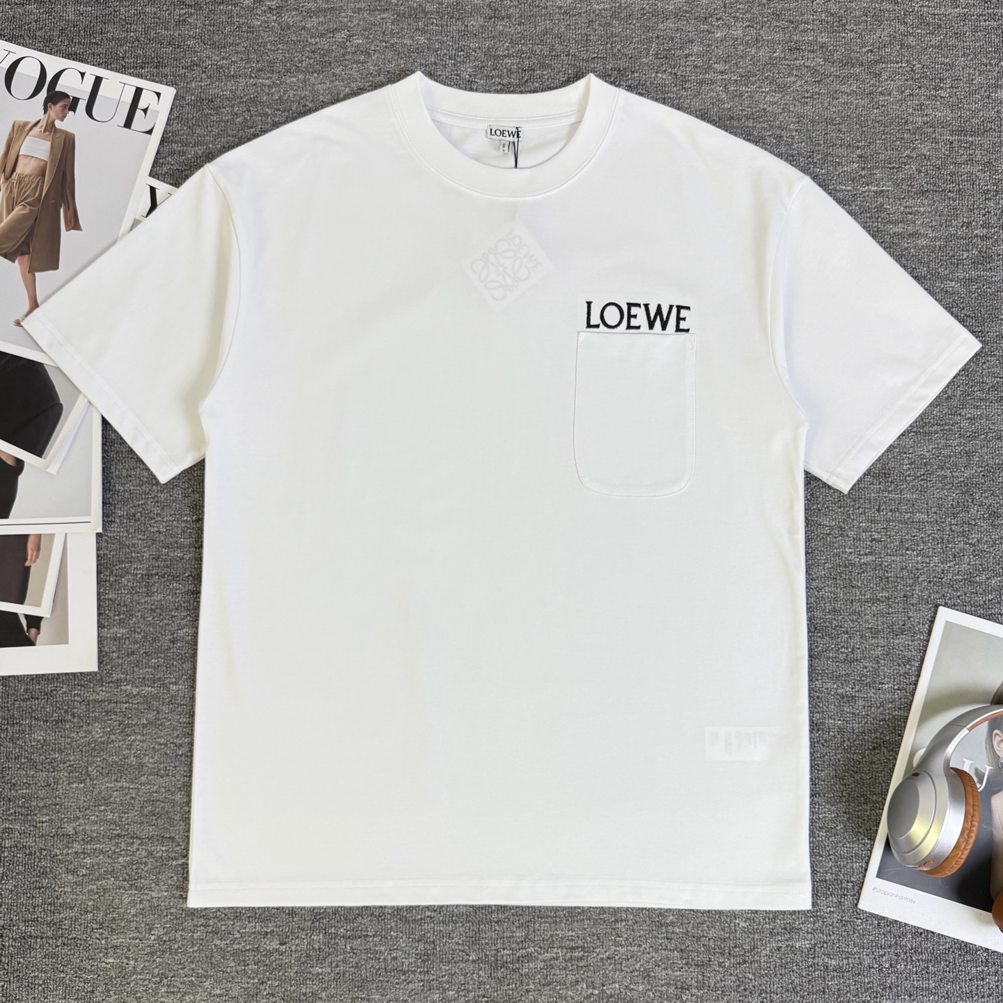 Loewe LOEWE/罗意威 高品质320克圆领短袖T恤