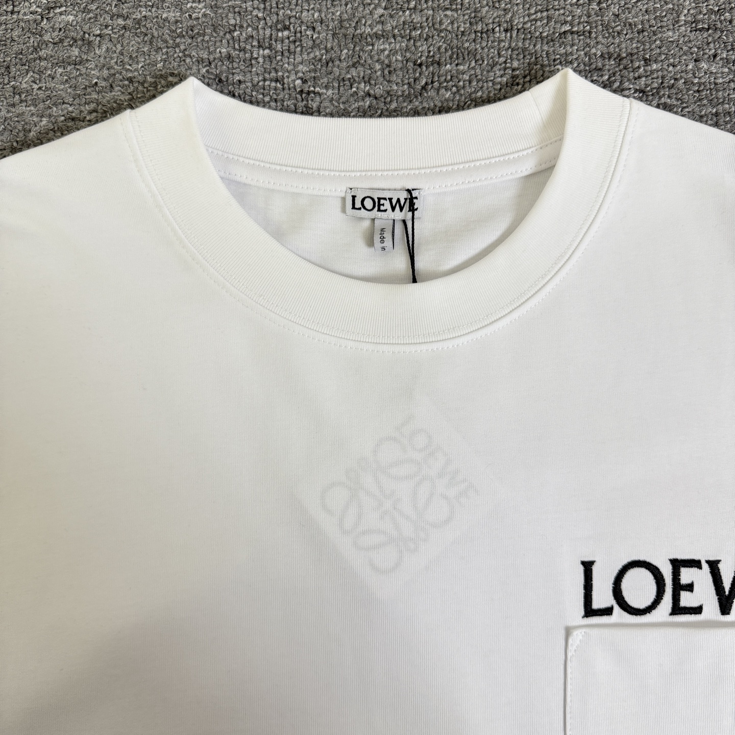Loewe LOEWE/罗意威 高品质320克圆领短袖T恤