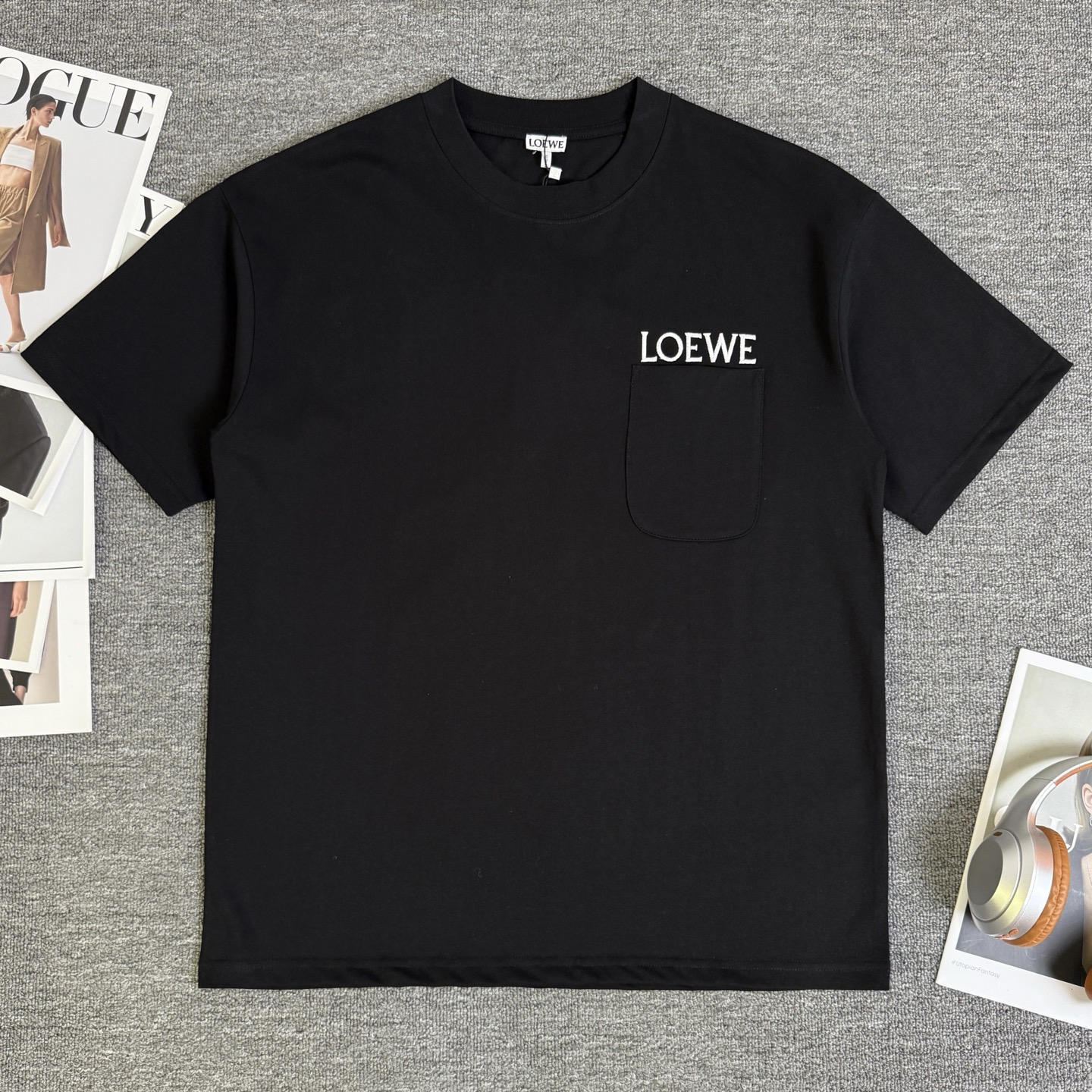 Loewe LOEWE/罗意威 高品质320克圆领短袖T恤