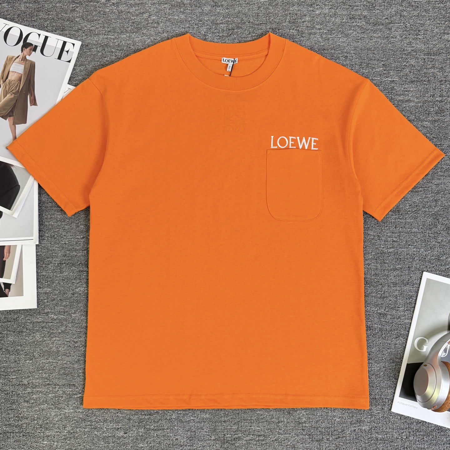 Loewe LOEWE/罗意威 高品质320克圆领短袖T恤