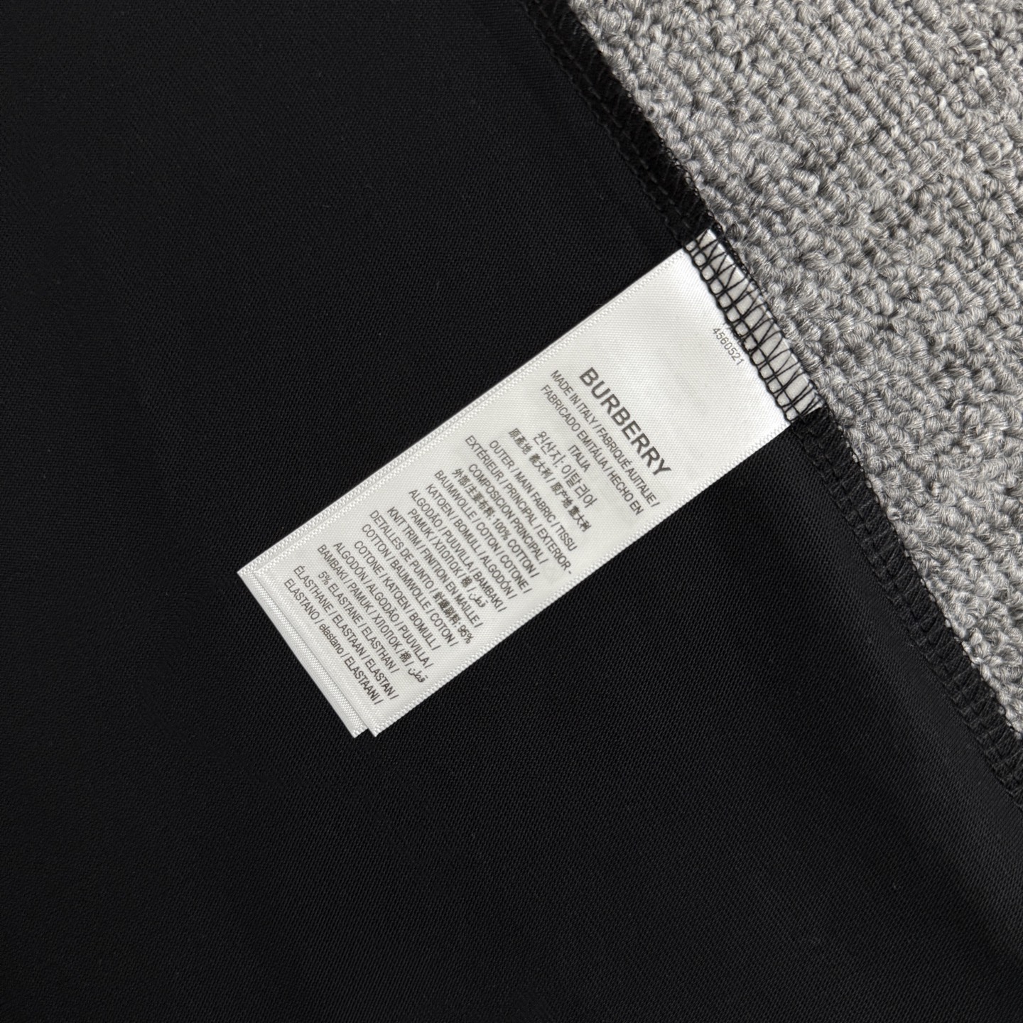 Burberry BURBERRY/巴宝莉 高品质320克圆领短袖T恤