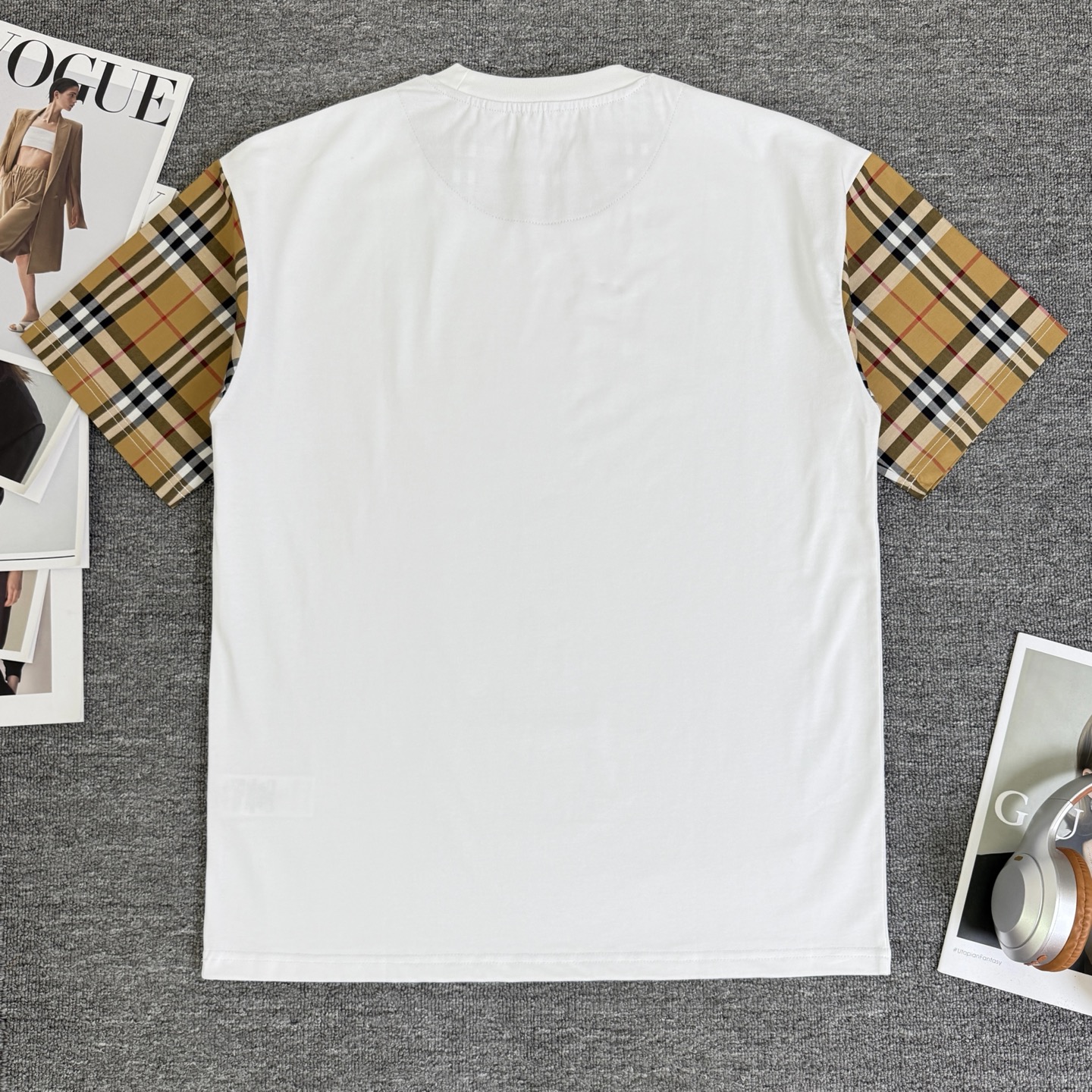 Burberry BURBERRY/巴宝莉 高品质320克圆领短袖T恤