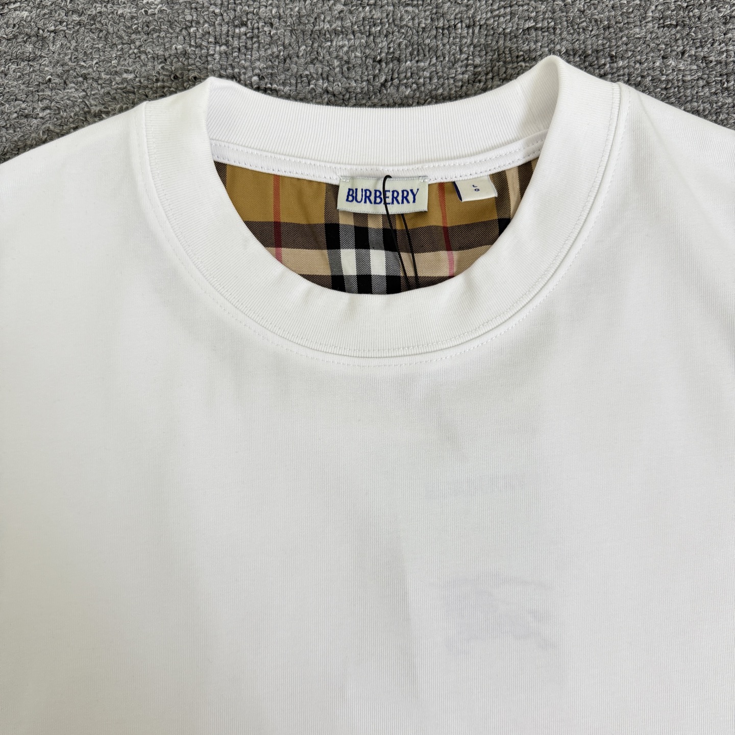 Burberry BURBERRY/巴宝莉 高品质320克圆领短袖T恤