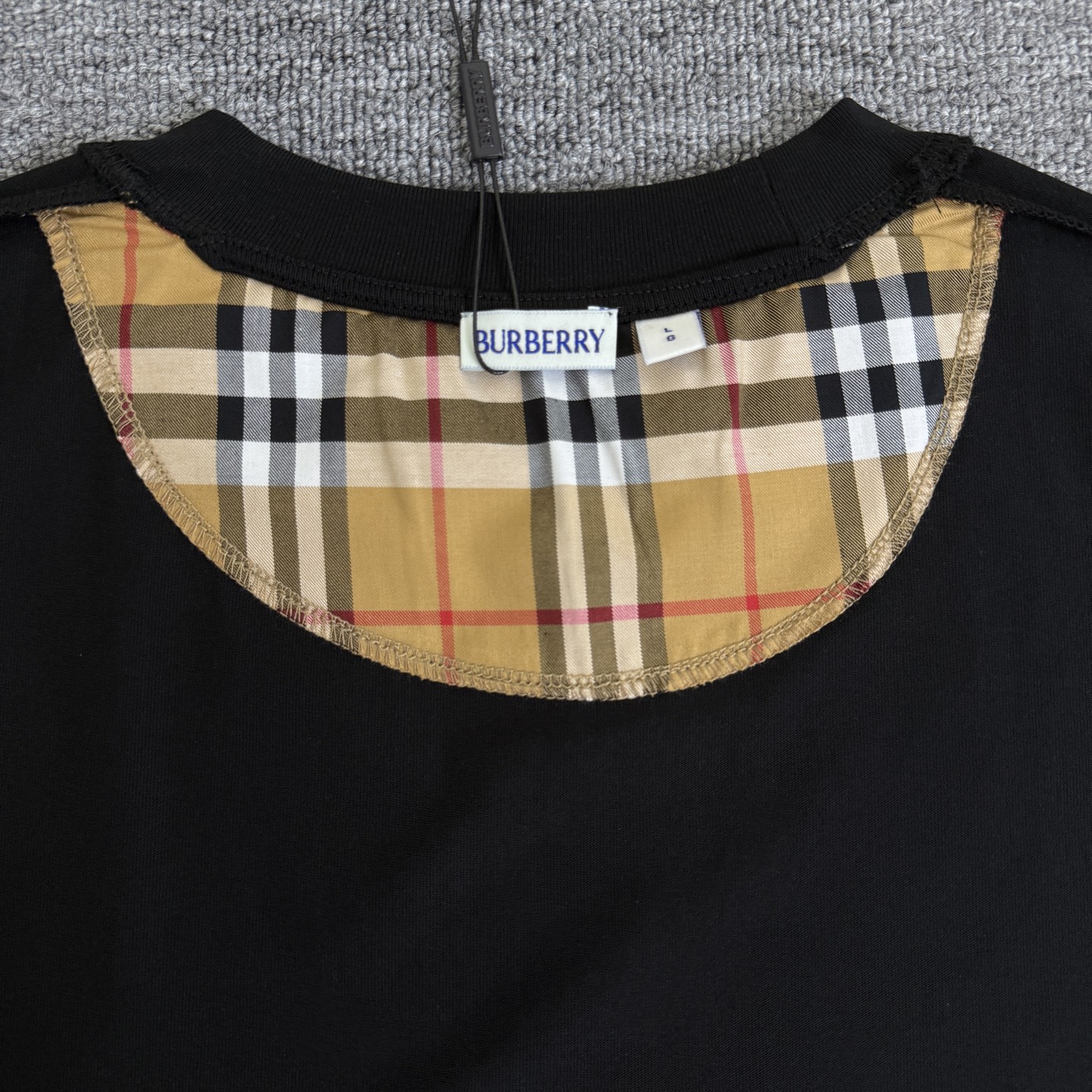 Burberry BURBERRY/巴宝莉 高品质320克圆领短袖T恤