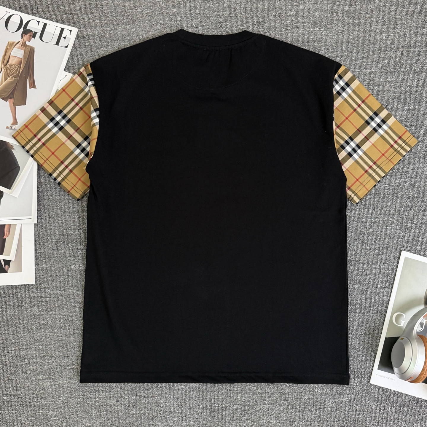 Burberry BURBERRY/巴宝莉 高品质320克圆领短袖T恤