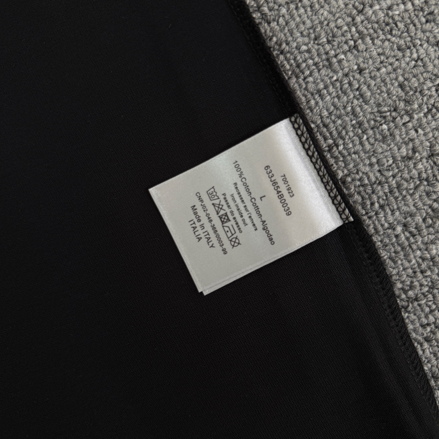 Dior DIOR/迪奥 高品质320克圆领短袖T恤