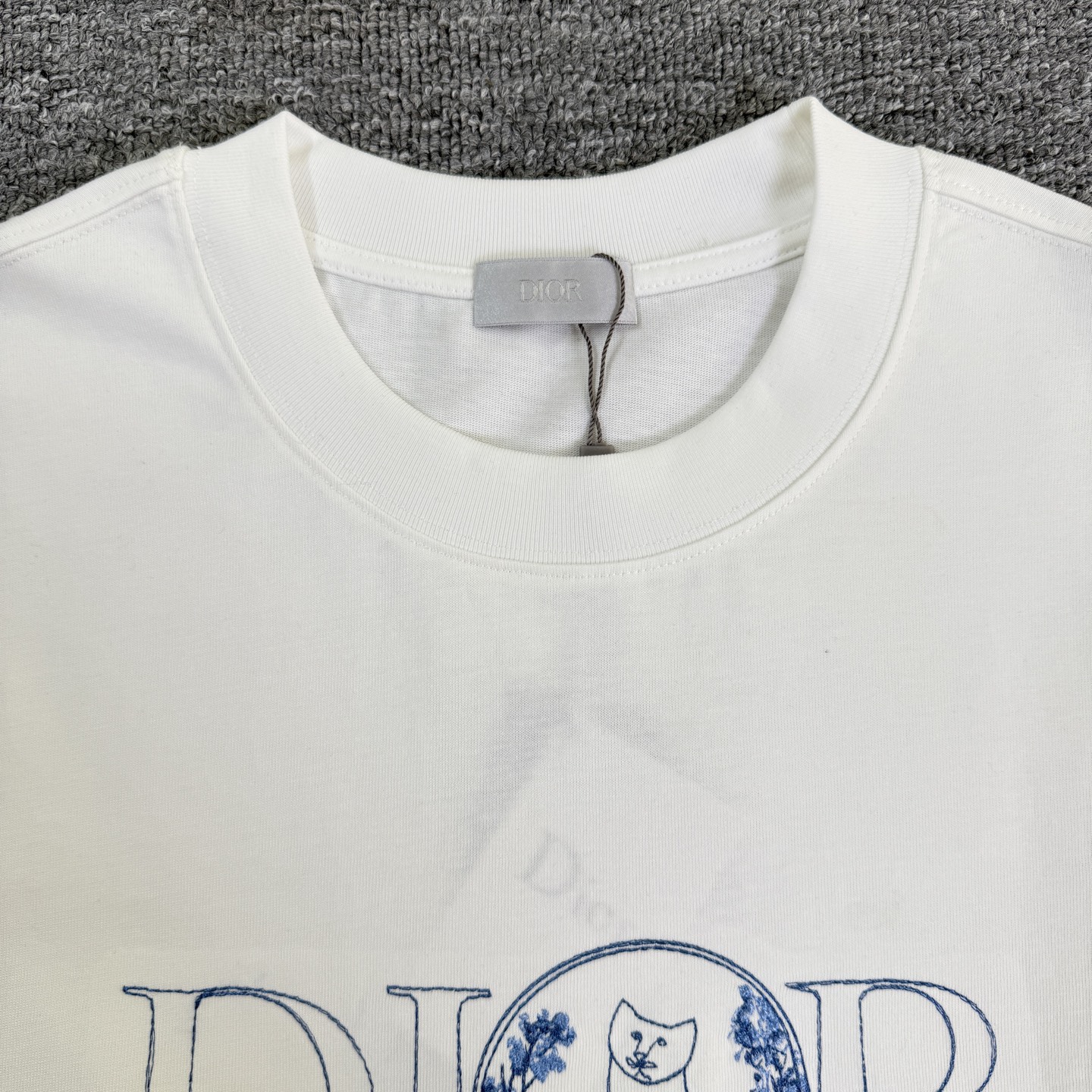 Dior DIOR/迪奥 高品质320克圆领短袖T恤