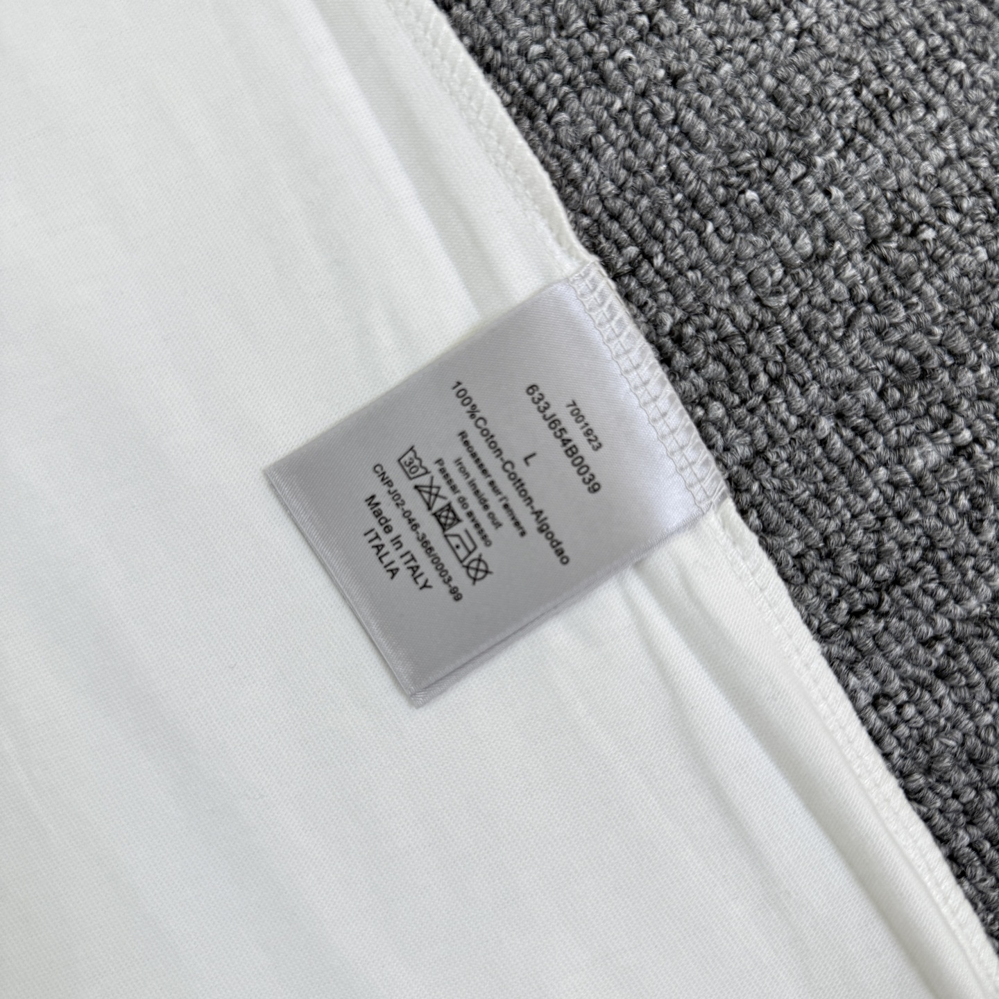 Dior DIOR/迪奥 高品质320克圆领短袖T恤