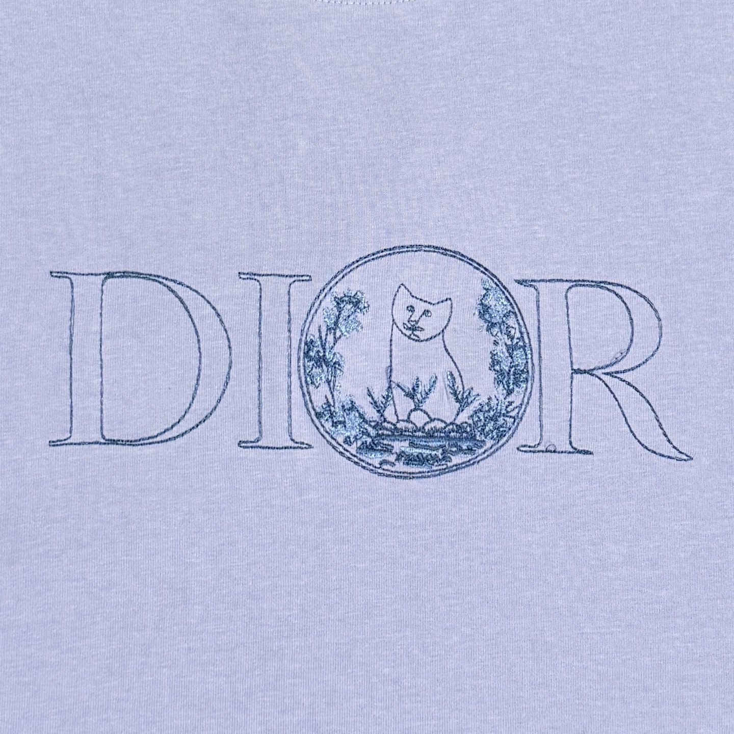 Dior DIOR/迪奥 高品质320克圆领短袖T恤