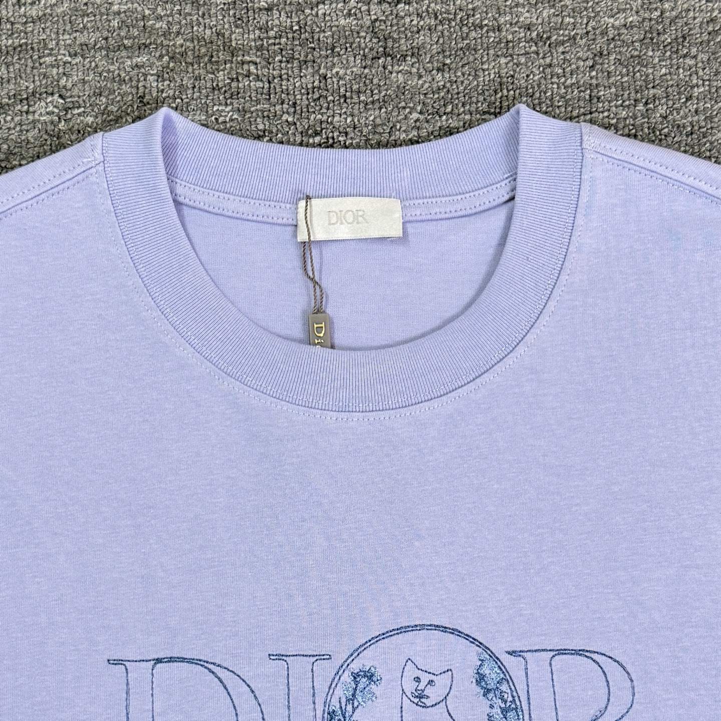 Dior DIOR/迪奥 高品质320克圆领短袖T恤