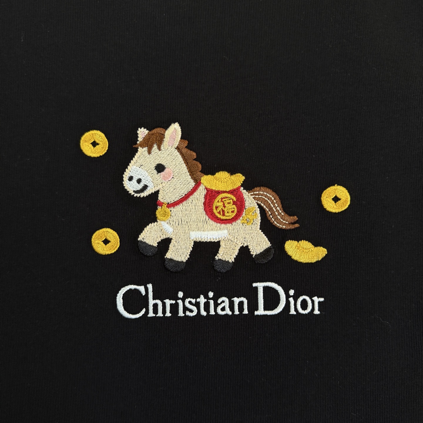 Dior DIOR/迪奥 高品质320克圆领短袖T恤