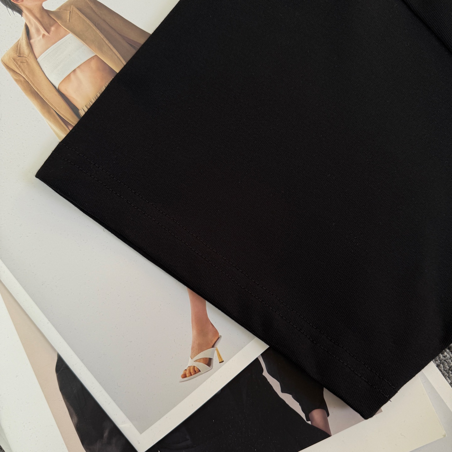 Fendi FENDI/芬迪 高品质320克圆领短袖T恤