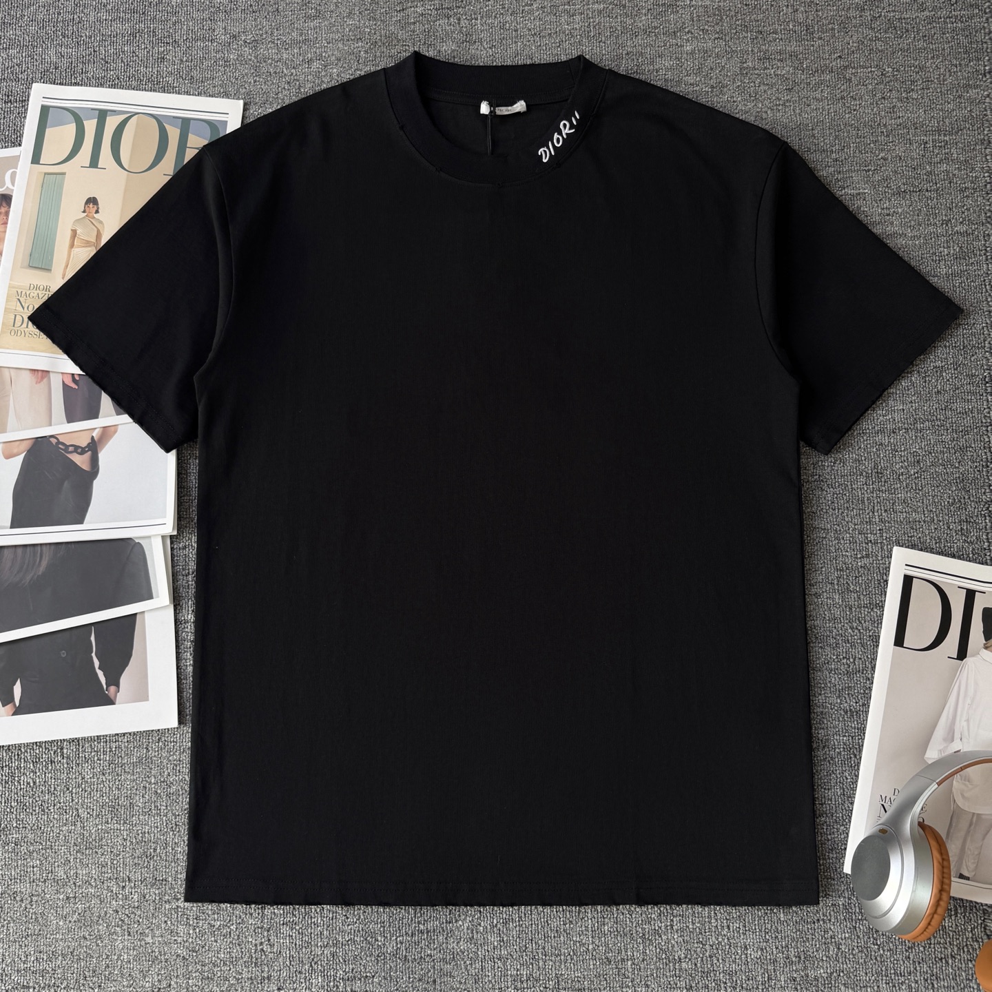 Dior DIOR/迪奥 高品质320克圆领短袖T恤