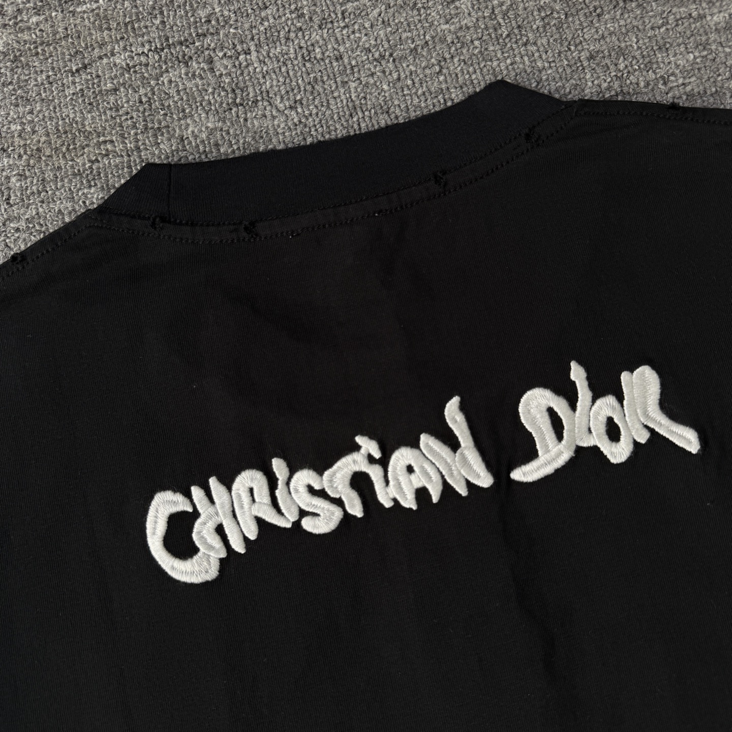 Dior DIOR/迪奥 高品质320克圆领短袖T恤