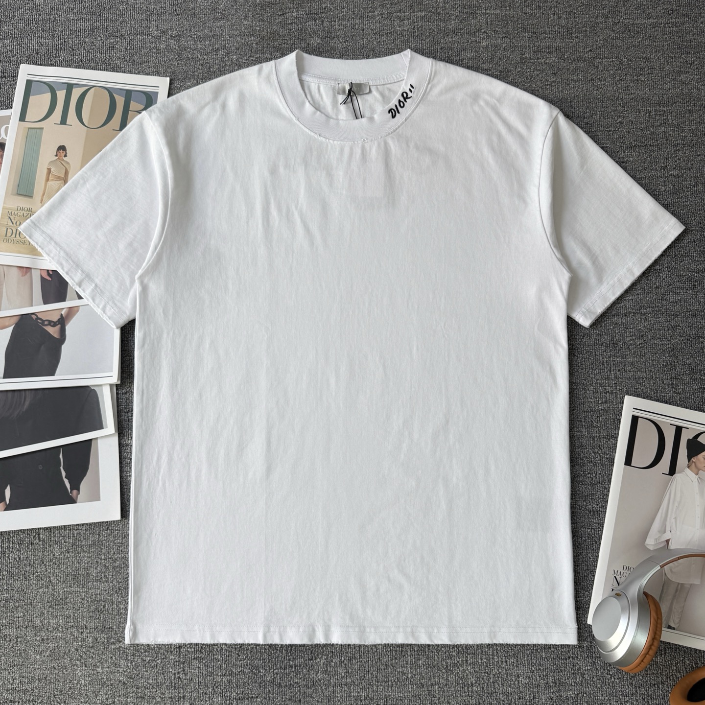 Dior DIOR/迪奥 高品质320克圆领短袖T恤