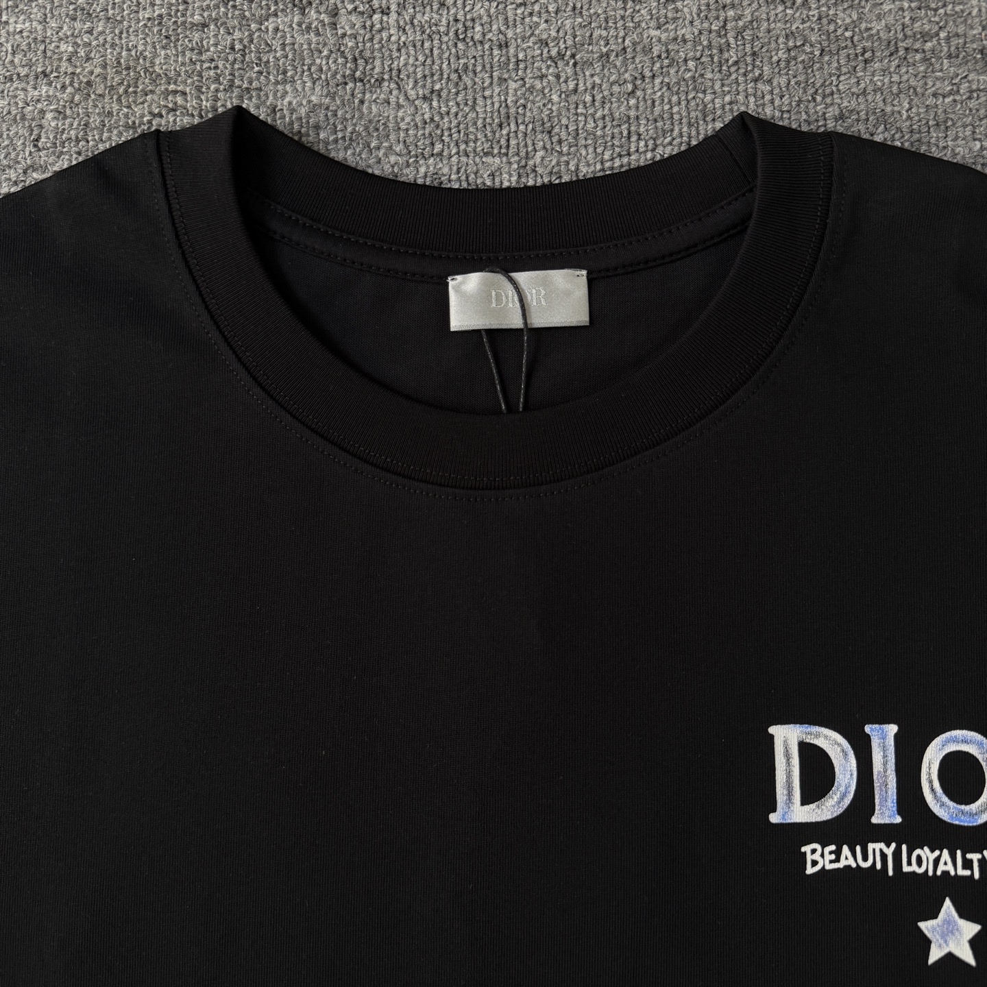 Dior DIOR/迪奥 高品质320克圆领短袖T恤