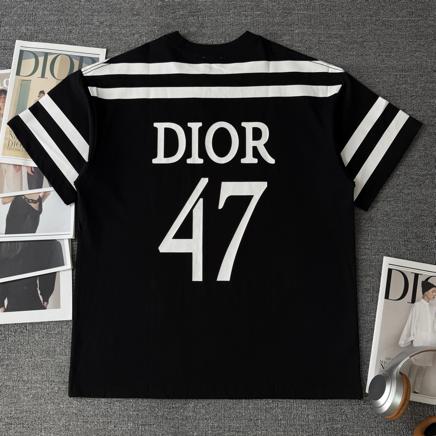 Dior DIOR/迪奥 高品质320克圆领短袖T恤